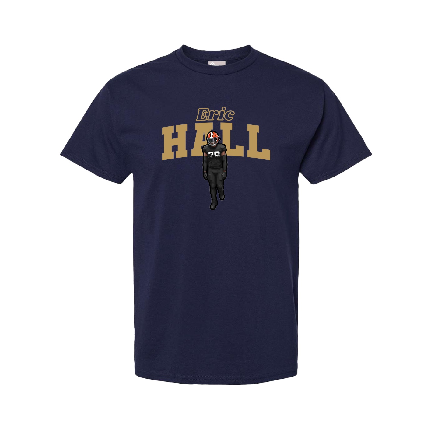 Tee — Name Arch in Navy