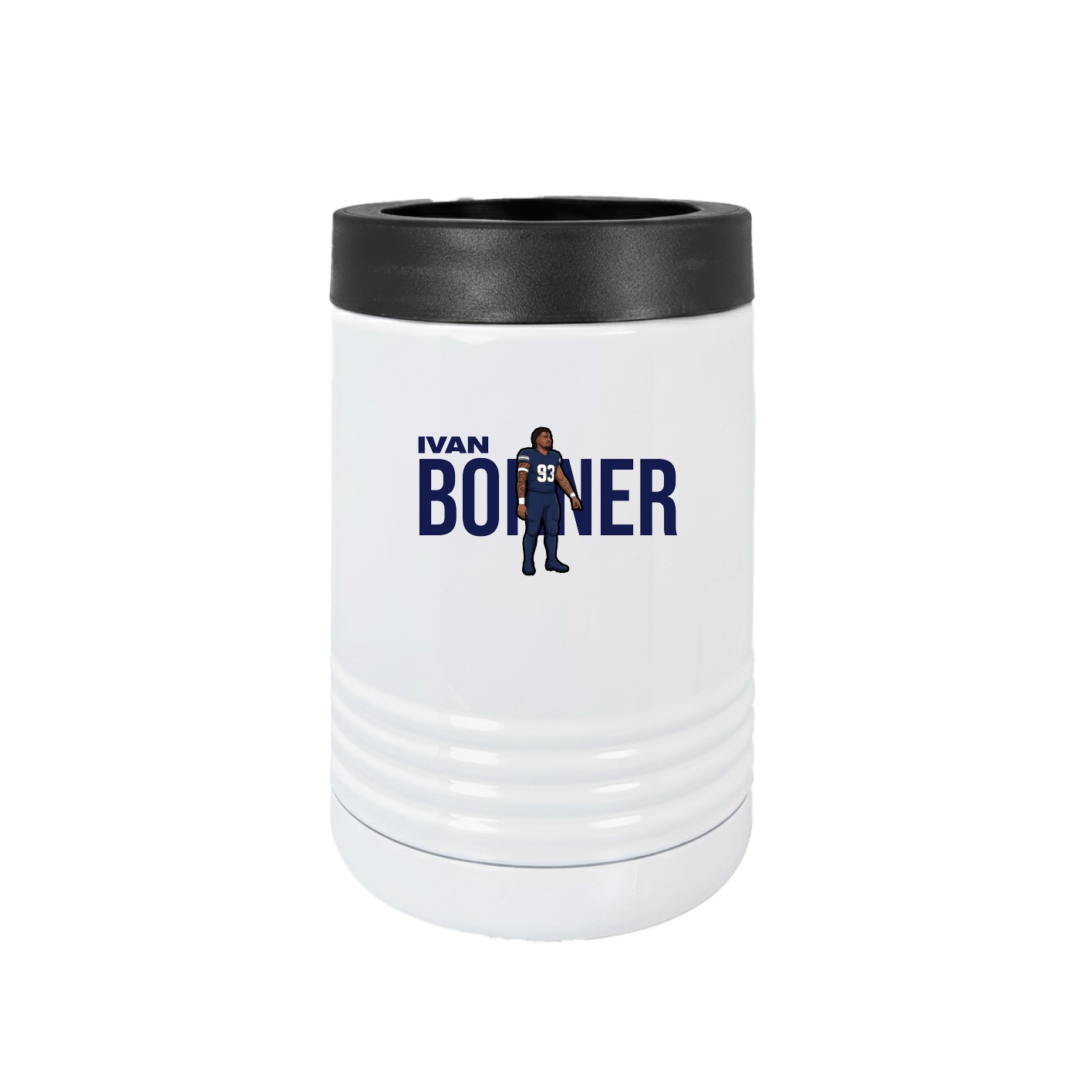 Beverage Holder — Player Name in White