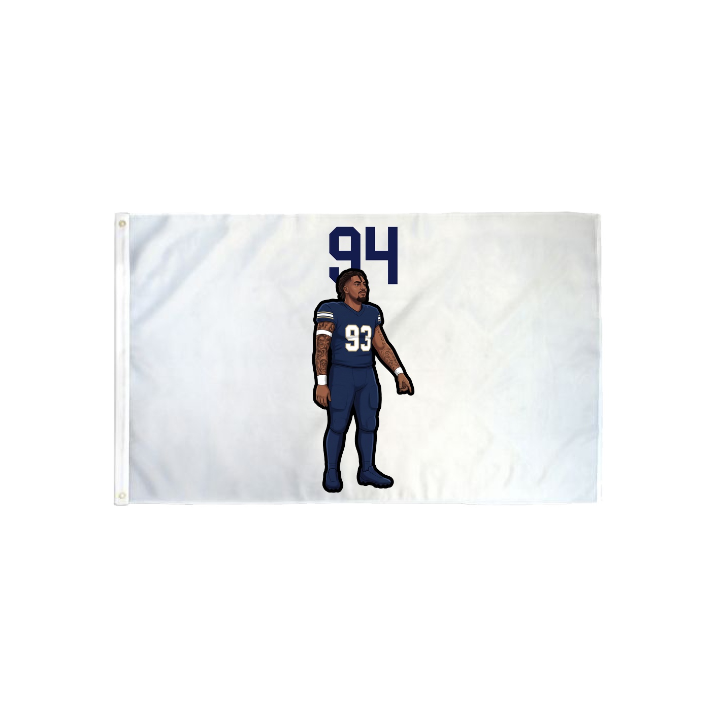 3x5 Flag — Number Top in Classic