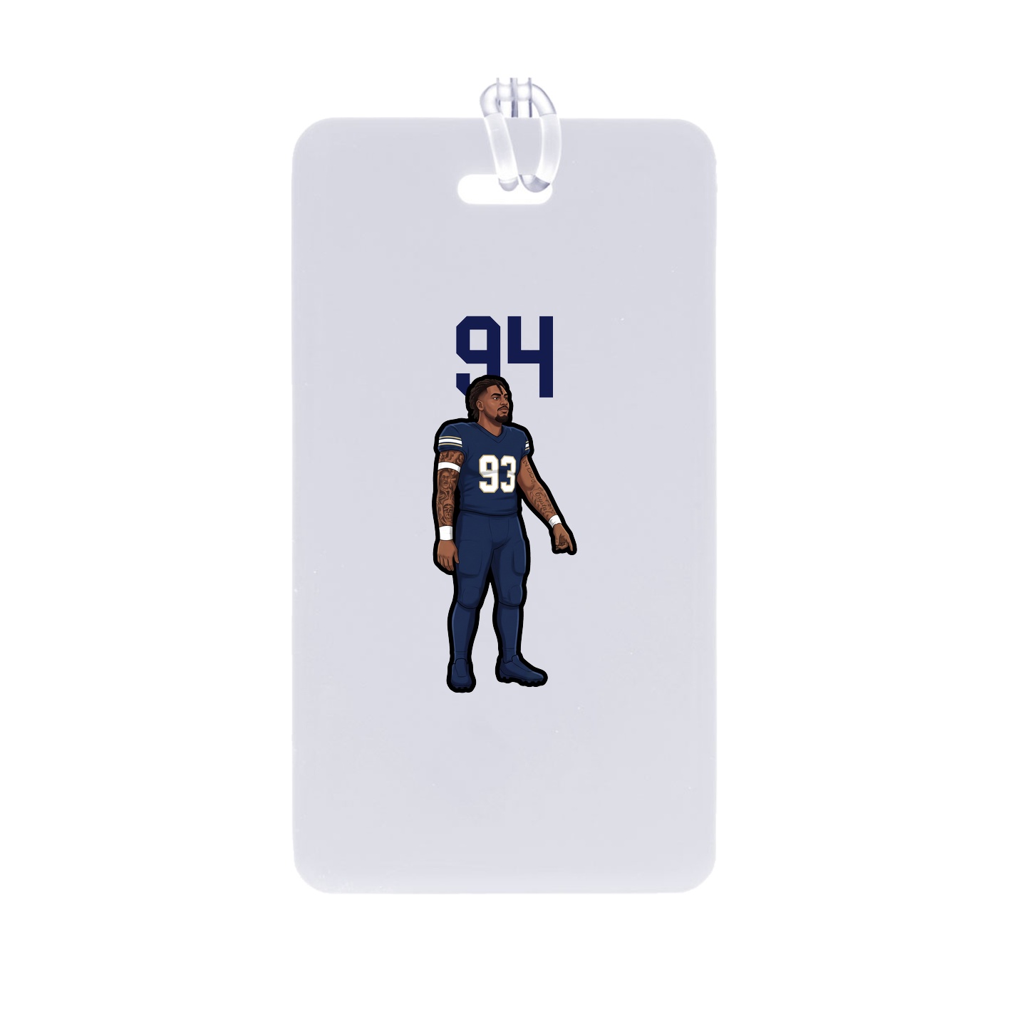 Bag Tag — Number Top in Classic