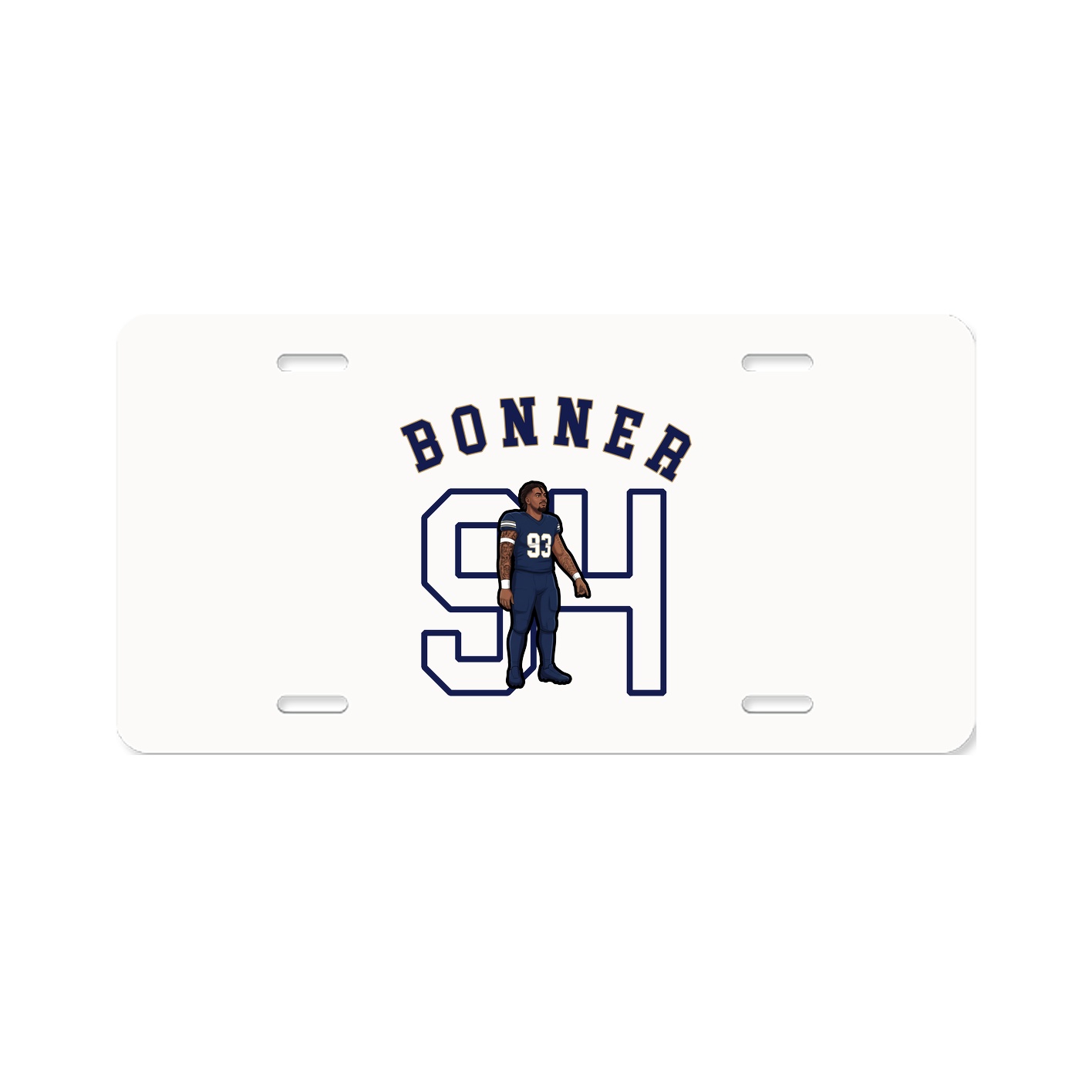 License Plate — Shirsey Arch in Classic