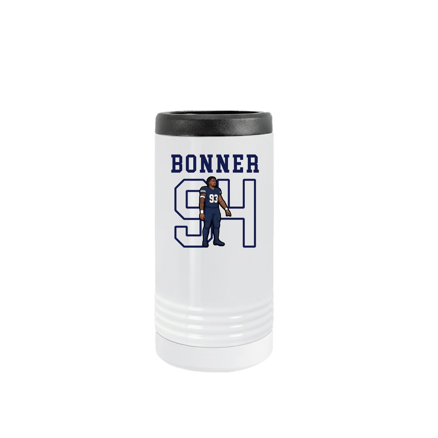 Slim Beverage Holder — Shirsey in White