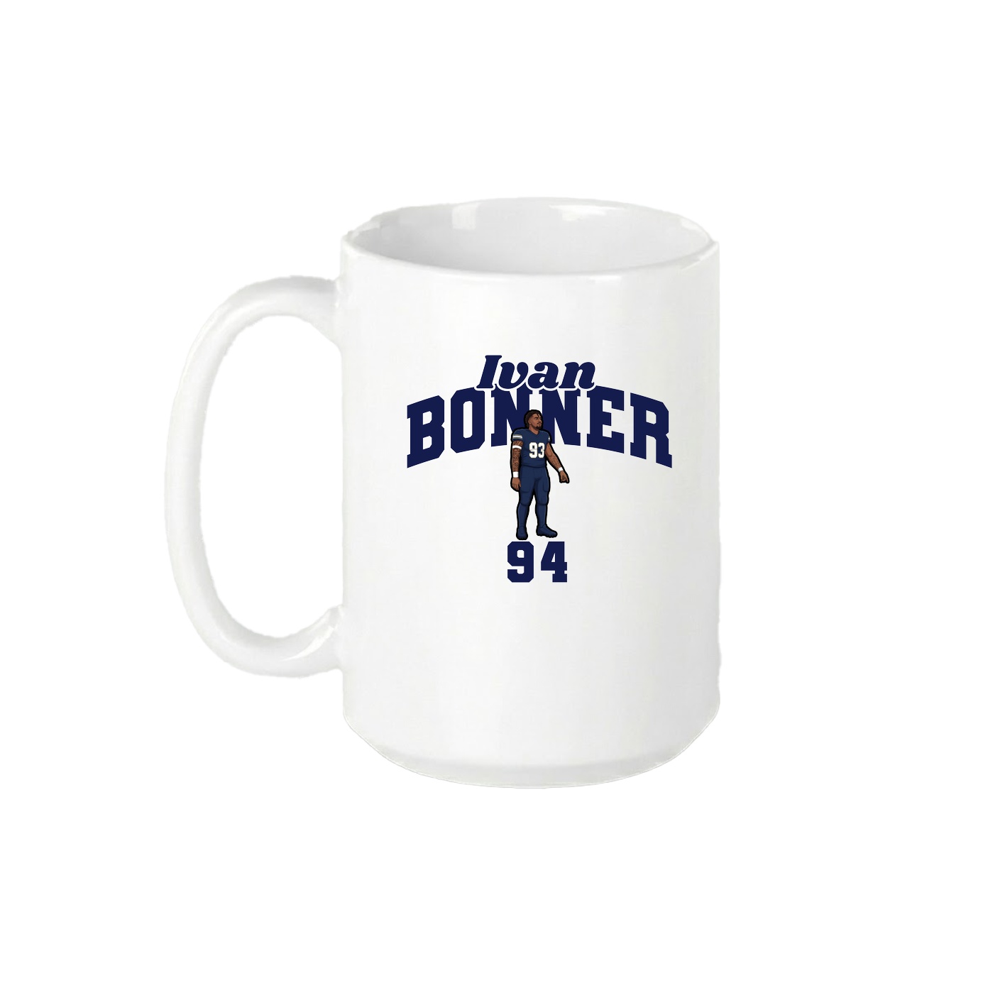15oz Coffee Mug — Signature Arch in White