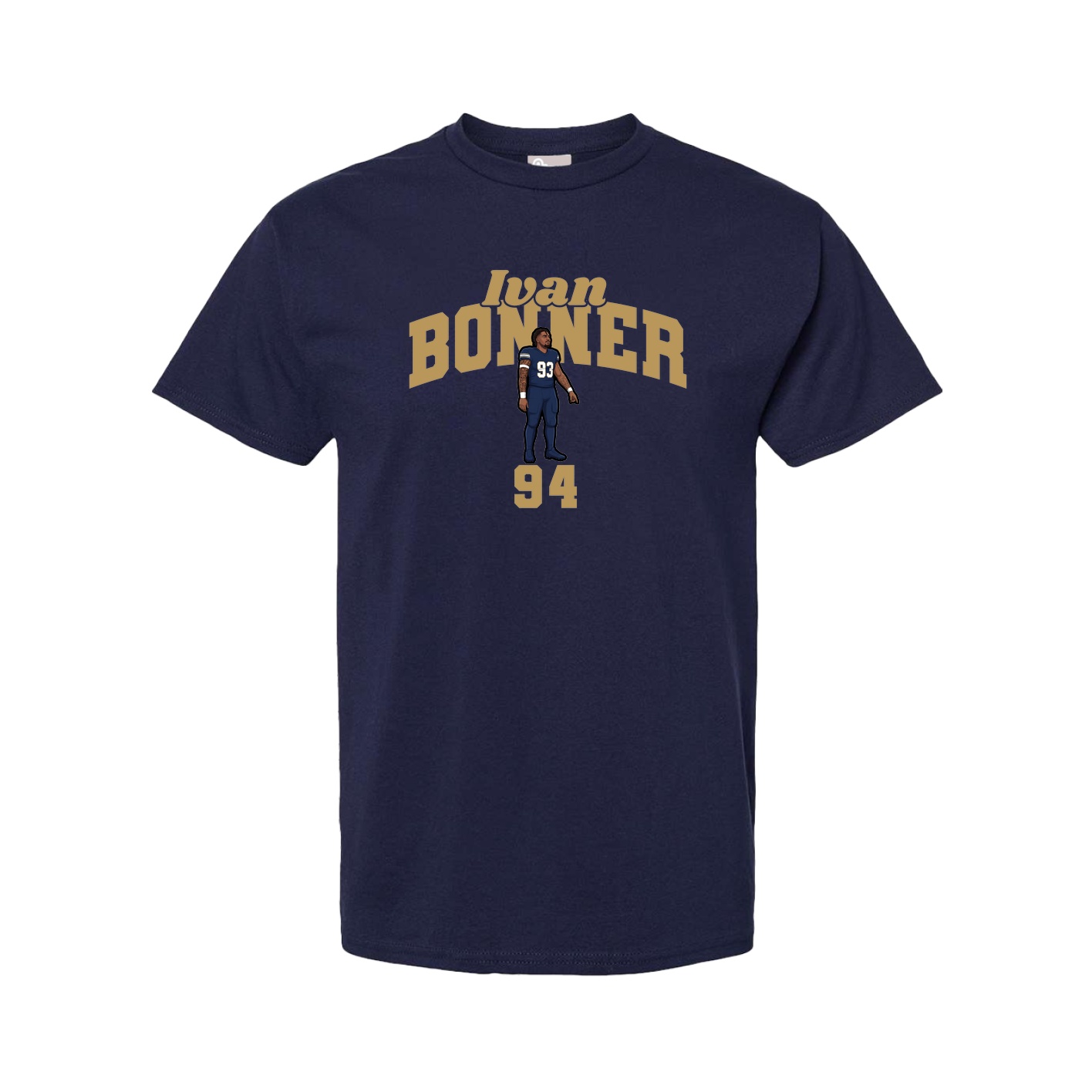 Tee — Signature Arch in Navy