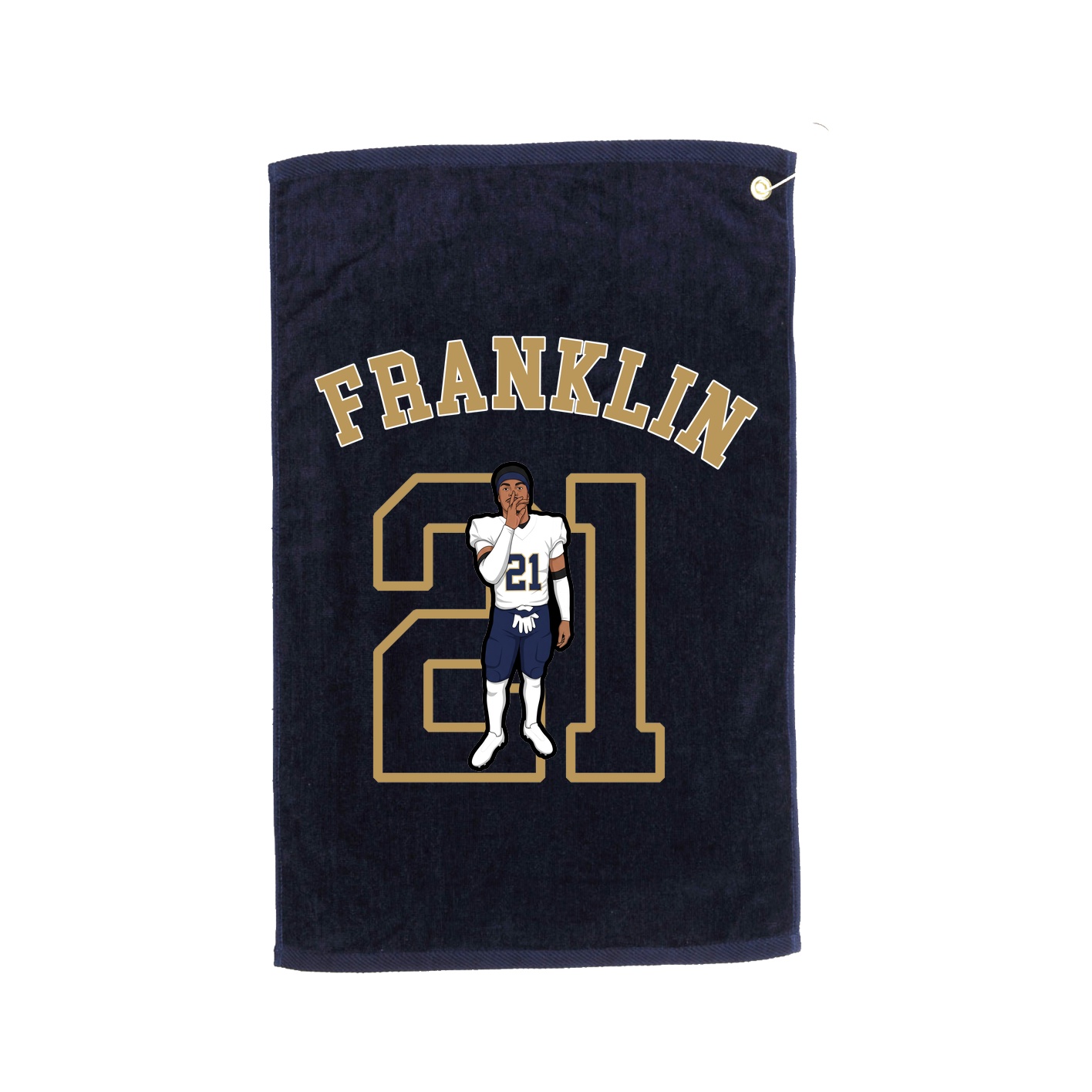 Golf Towel — Shirsey Arch in Navy