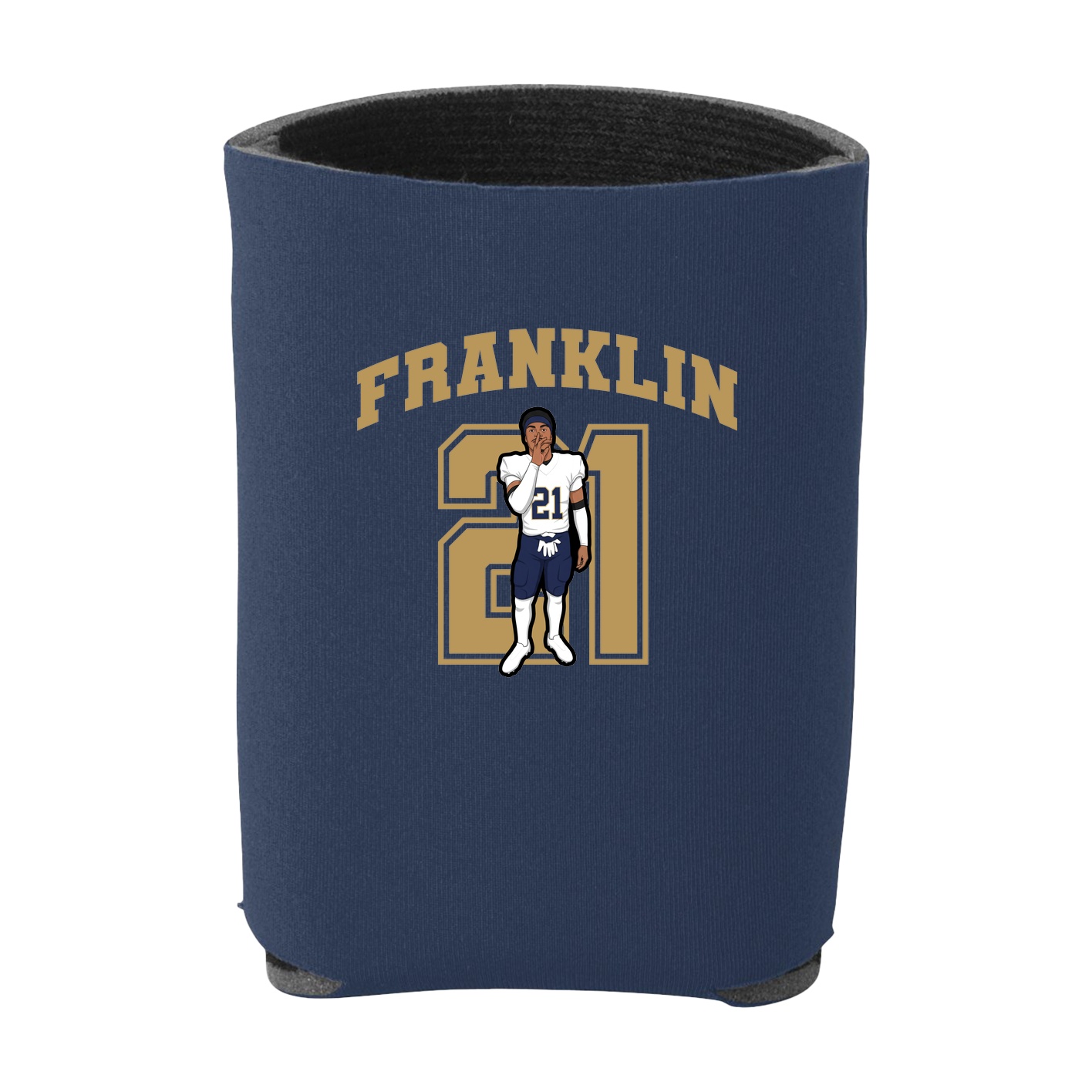 Can Holder — Number in Navy