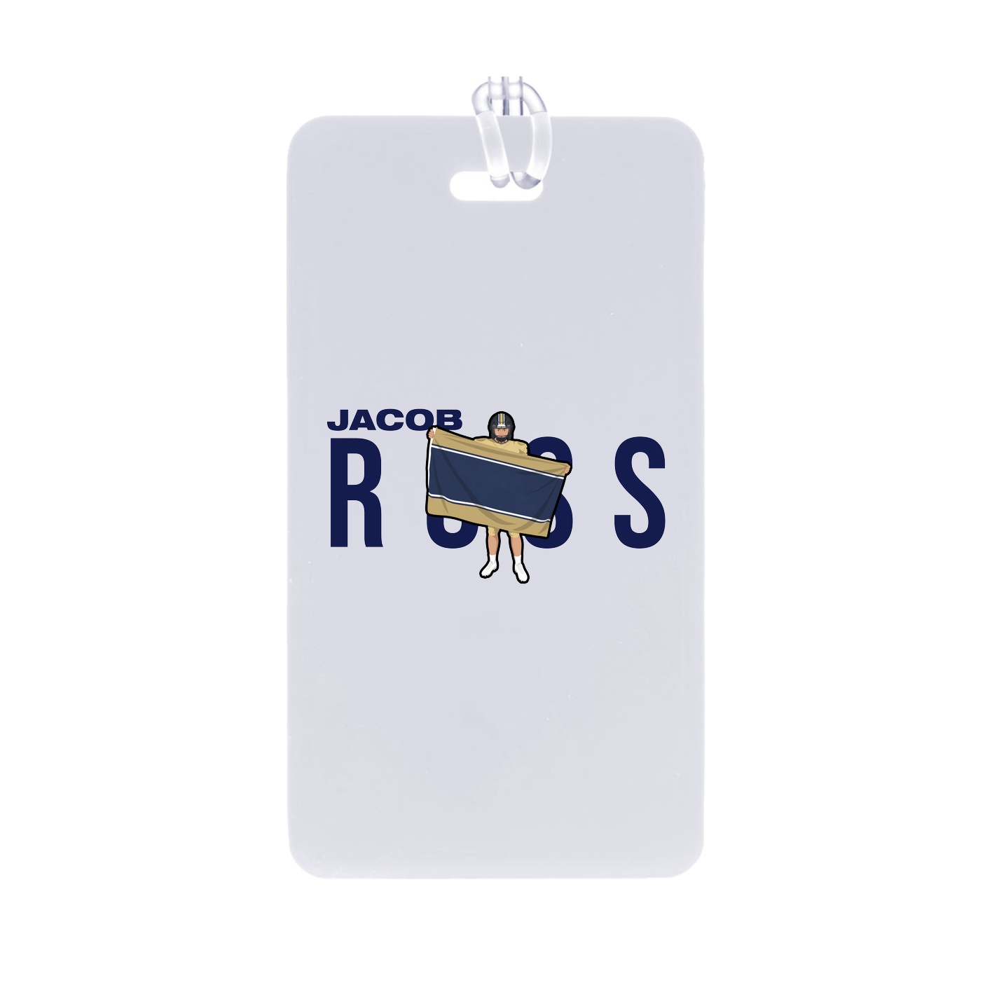 Bag Tag — Player Name in Classic