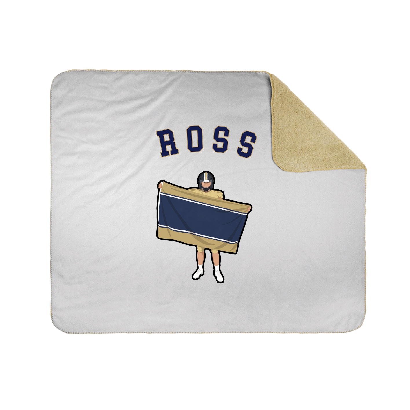 Throw Blanket — Shirsey Arch in White