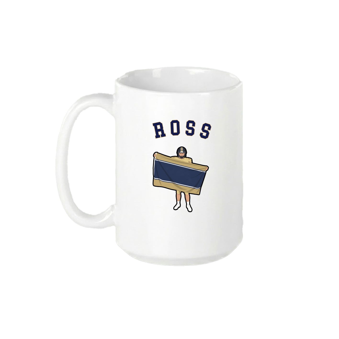 15oz Coffee Mug — Shirsey Arch in White