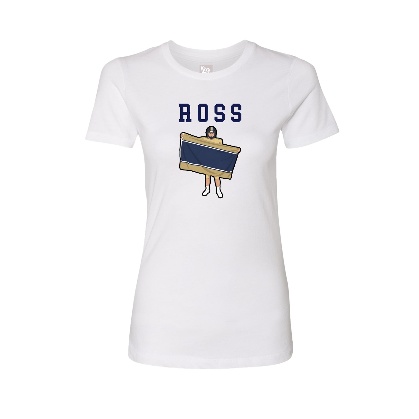 Fitted Women's Tee — Shirsey in White