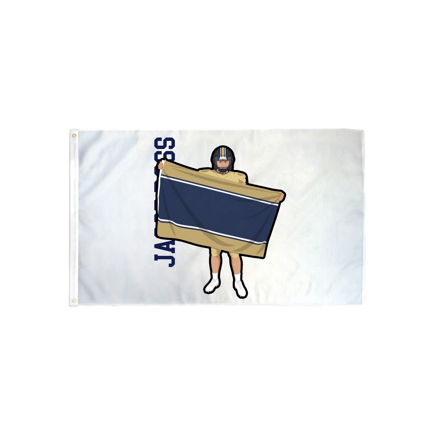 3x5 Flag — Name Vertical in Classic