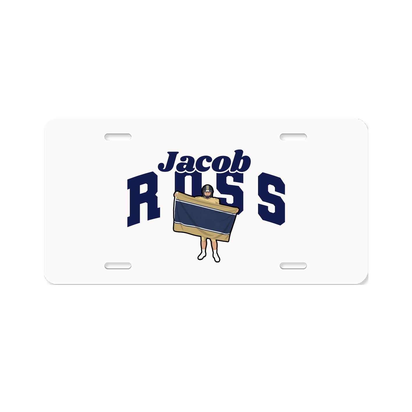 License Plate — Signature Arch in Classic