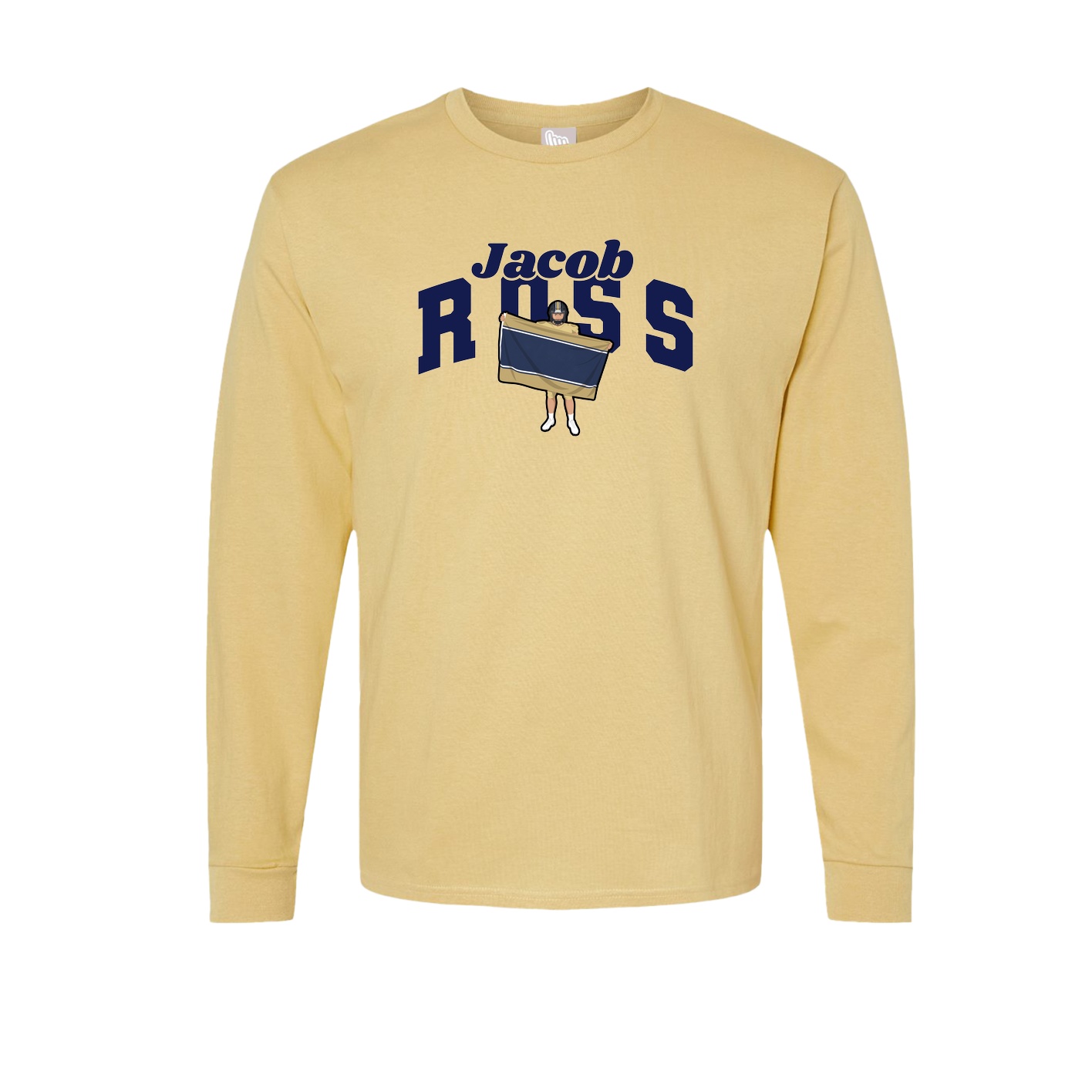Long Sleeve Tee — Signature Arch in Vegas Gold