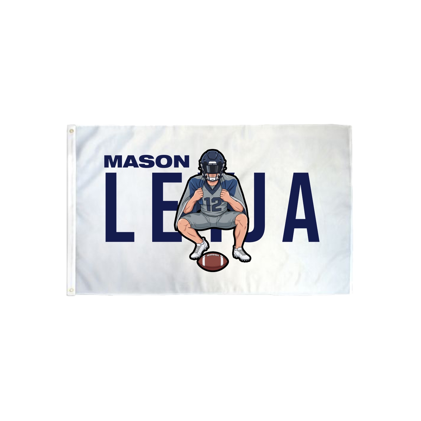 3x5 Flag — Player Name in Classic