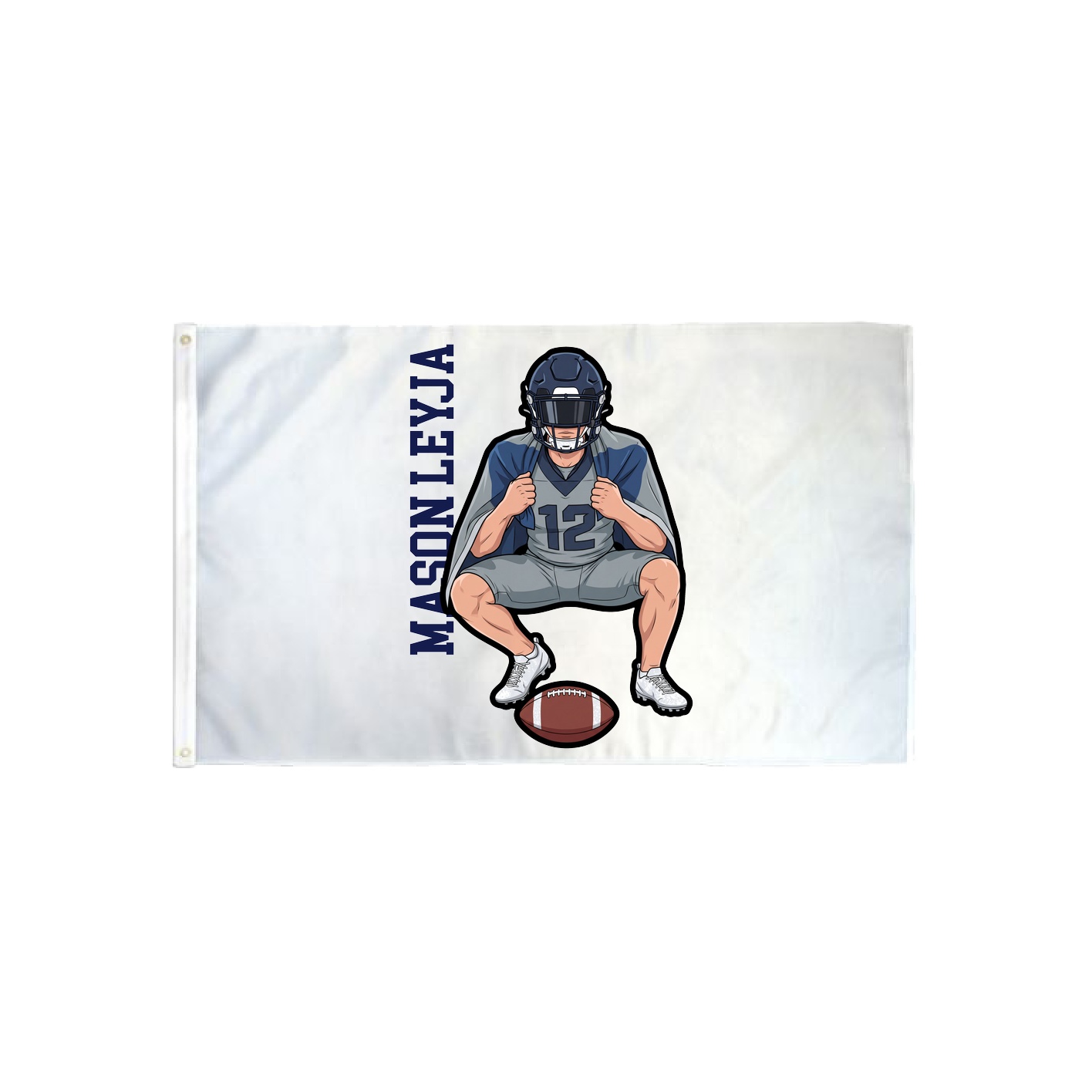 3x5 Flag — Name Vertical in Classic