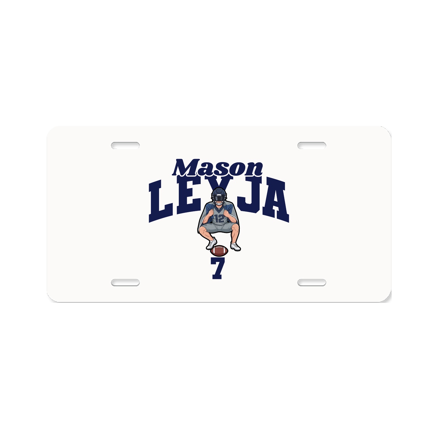 License Plate — Signature Arch in Classic