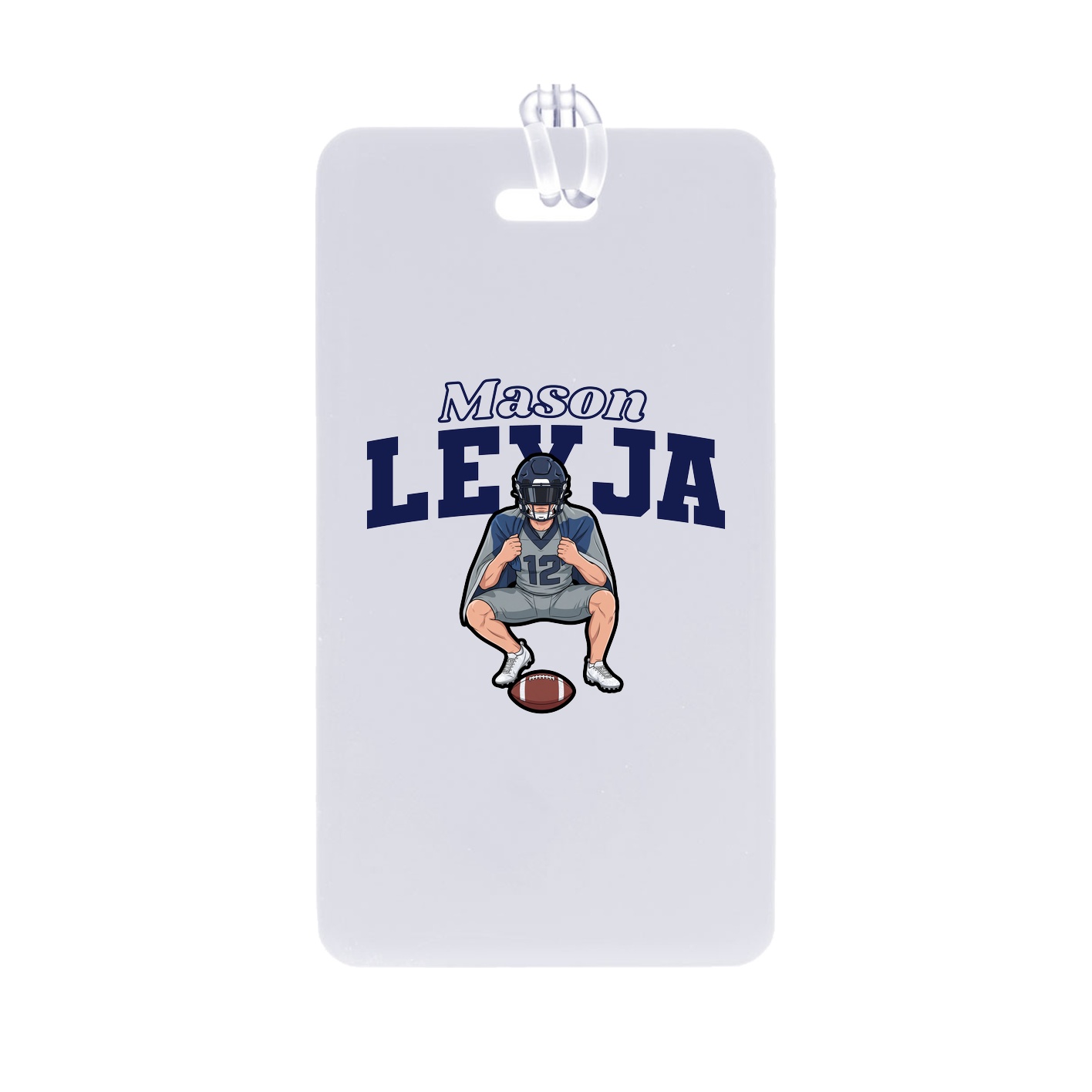Bag Tag — Name Arch in Classic