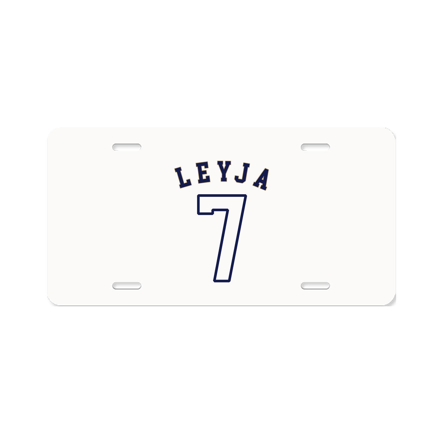 License Plate — Shirsey Arch in Classic