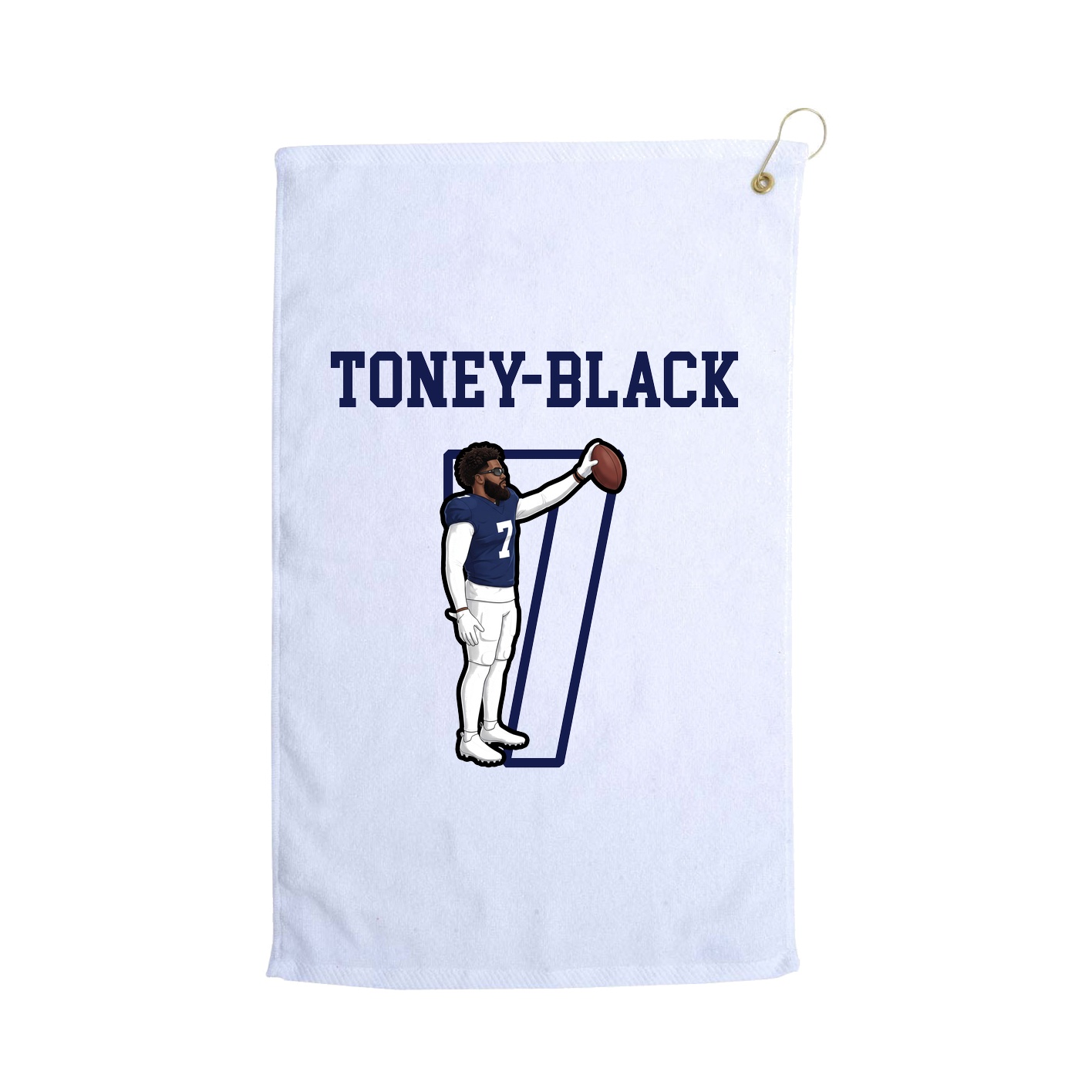 Golf Towel — Shirsey in White