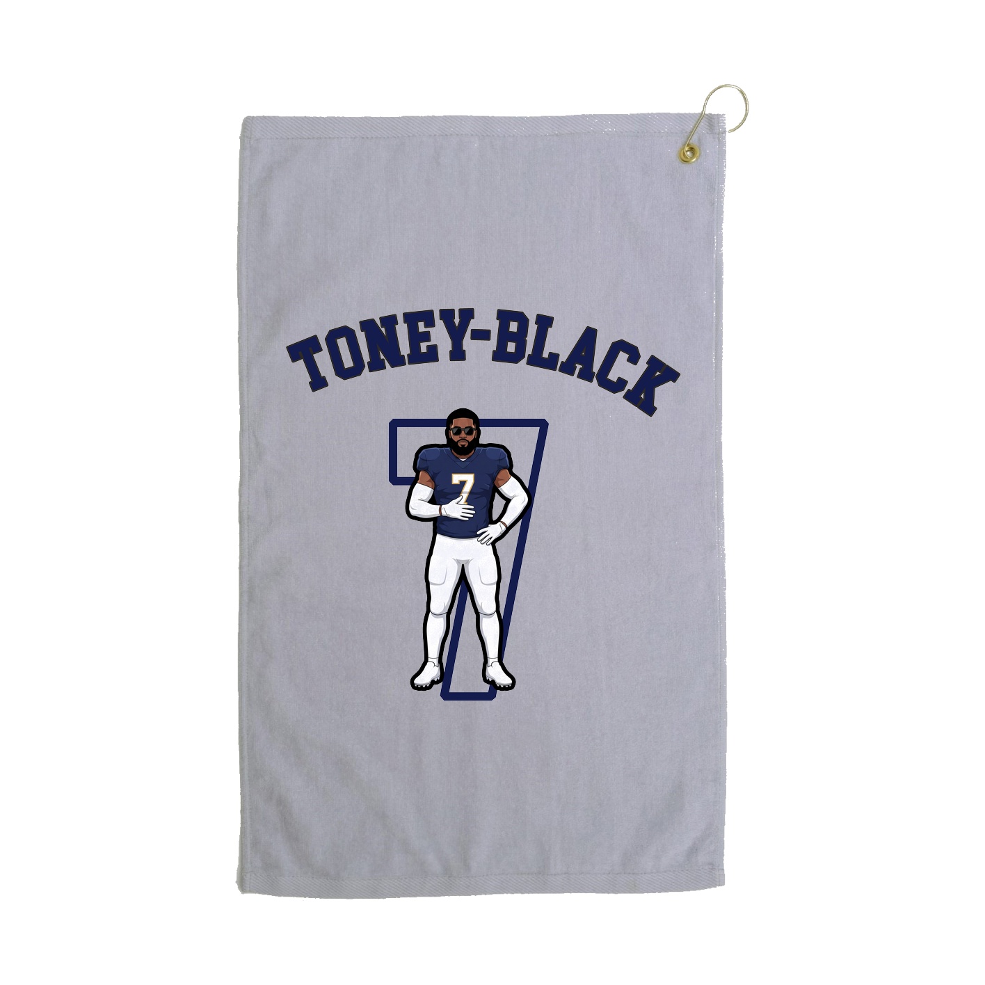 Golf Towel — Shirsey Arch in Grey
