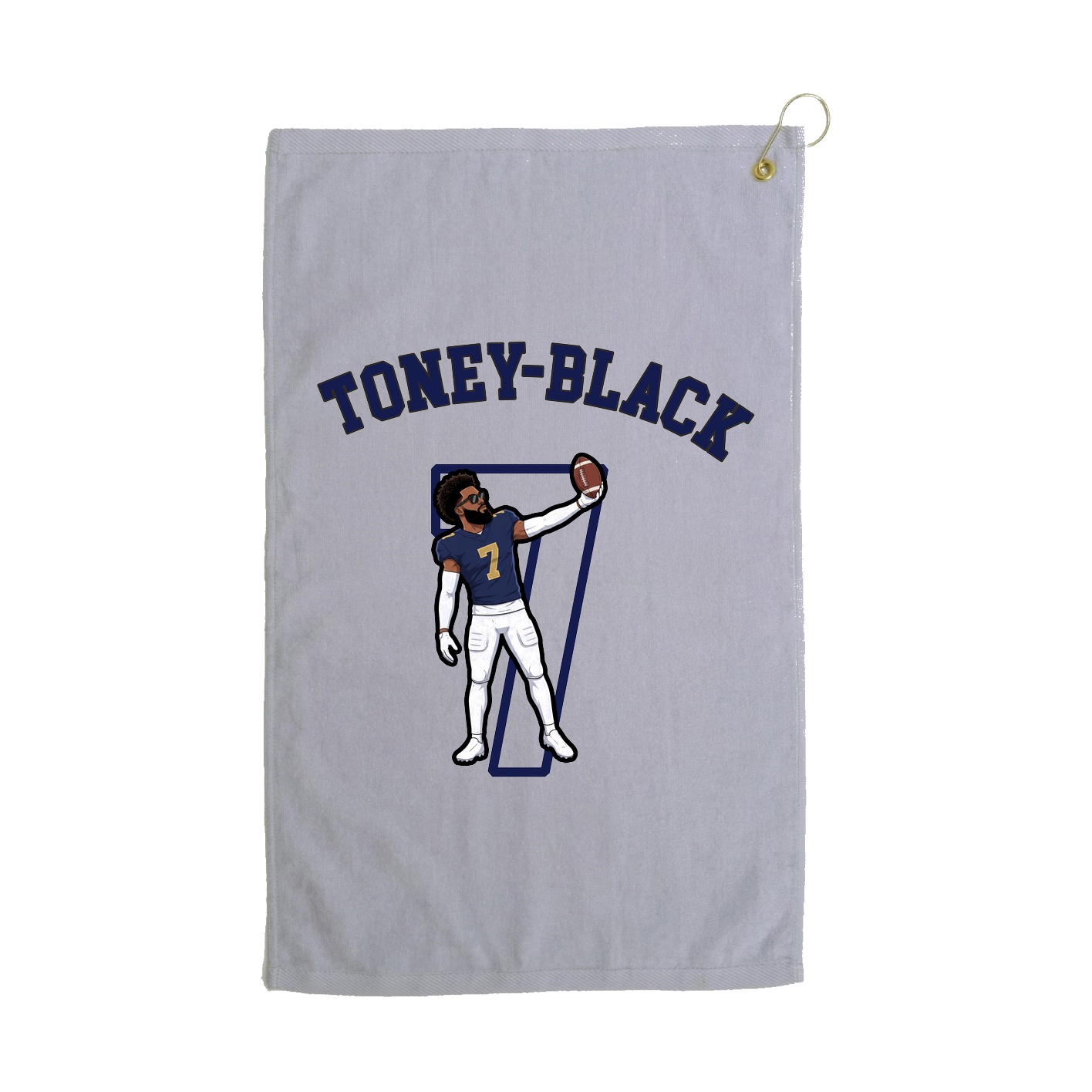 Golf Towel — Shirsey Arch in Grey
