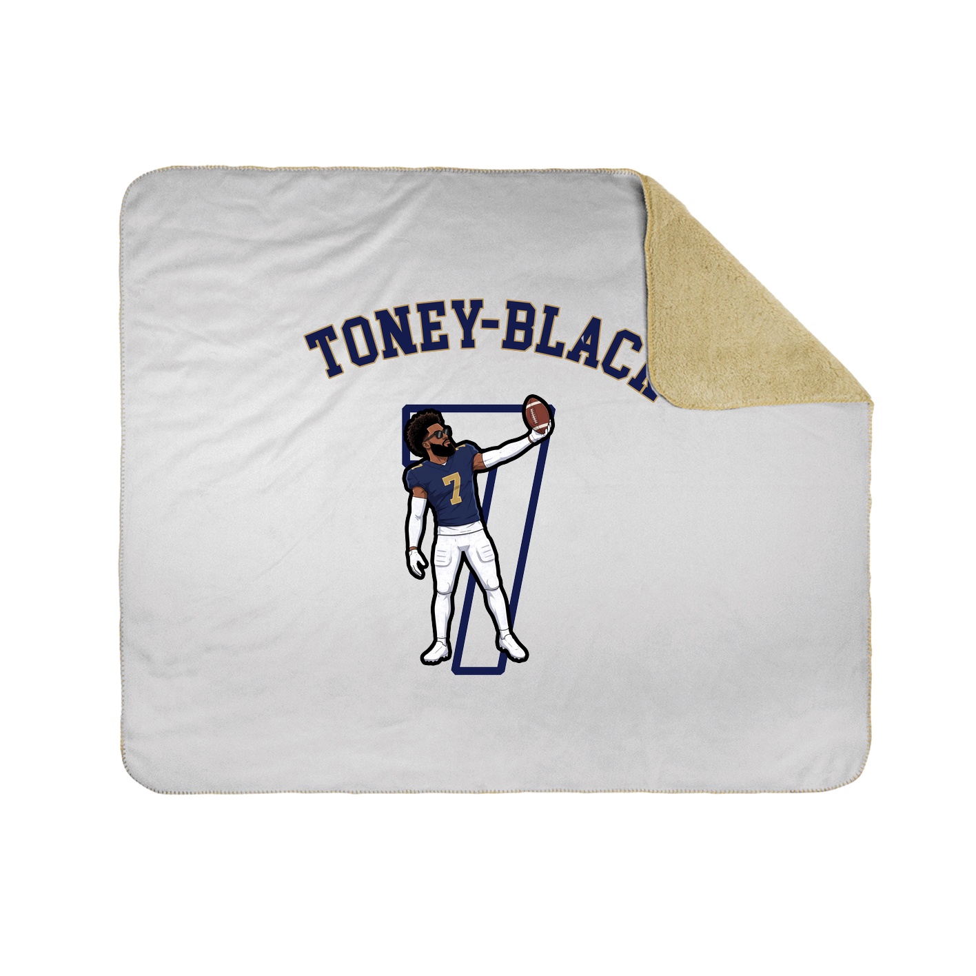 Throw Blanket — Shirsey Arch in White
