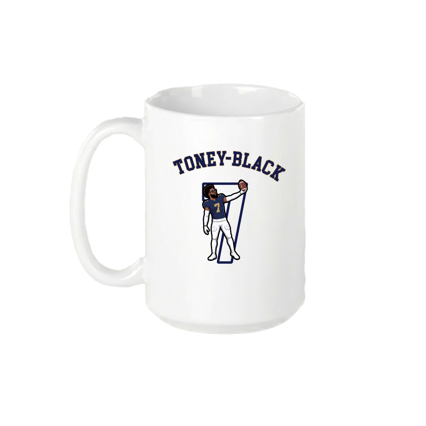 15oz Coffee Mug — Shirsey Arch in White