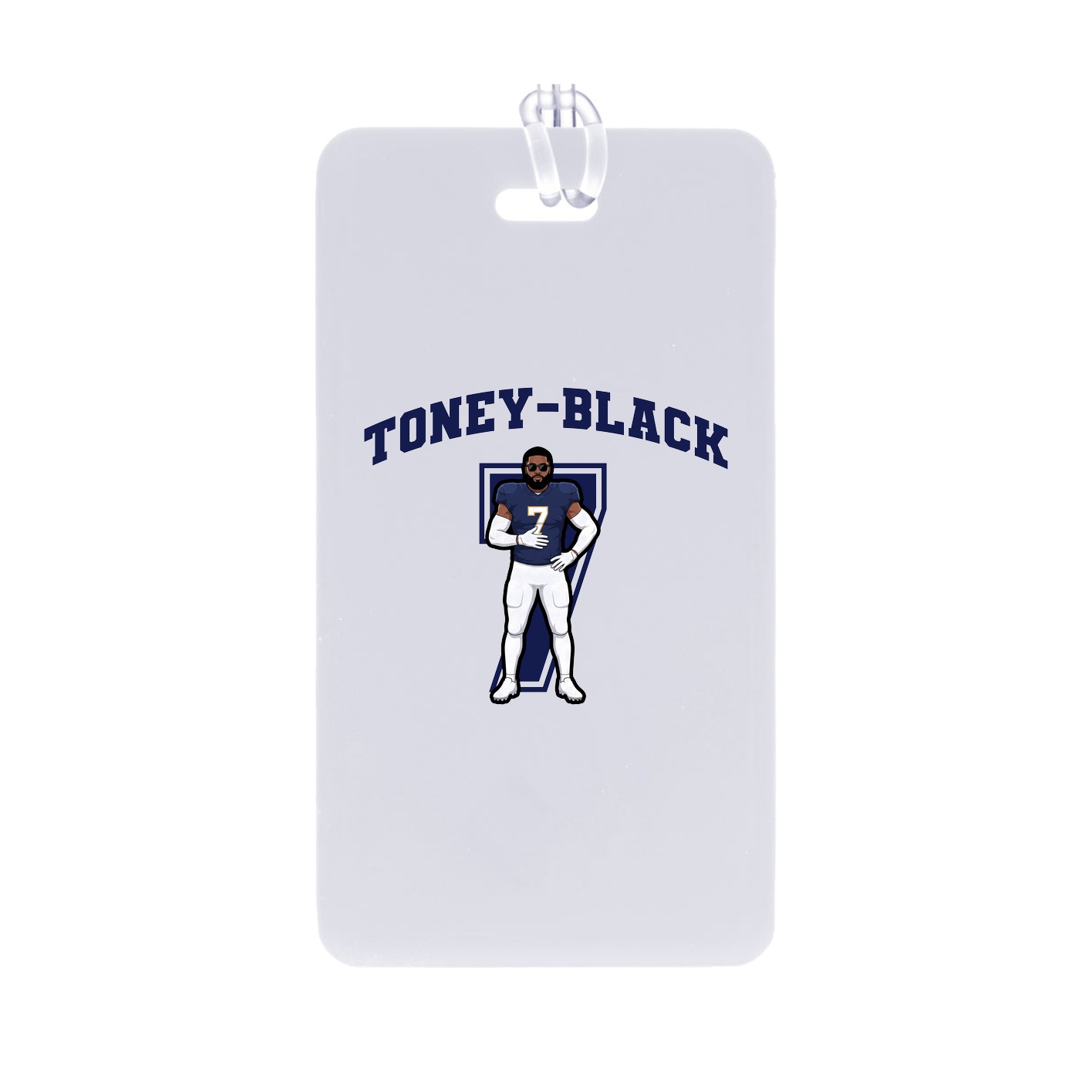 Bag Tag — Number in Classic
