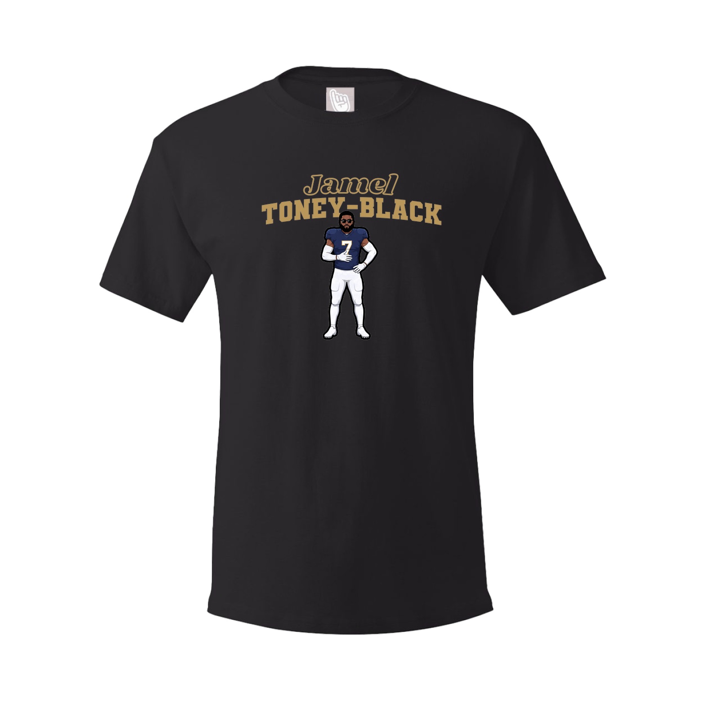 Tee — Name Arch in Black