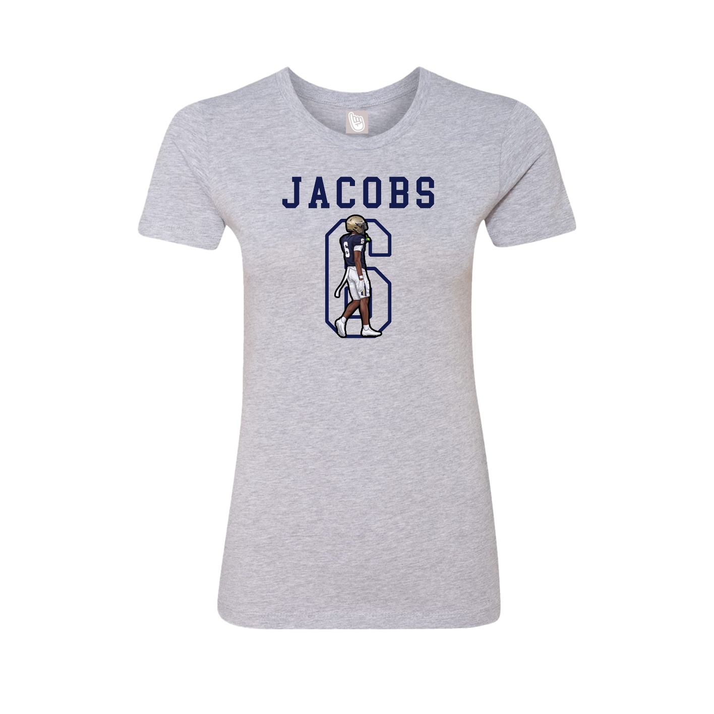 Fitted Women's Tee — Shirsey in Grey