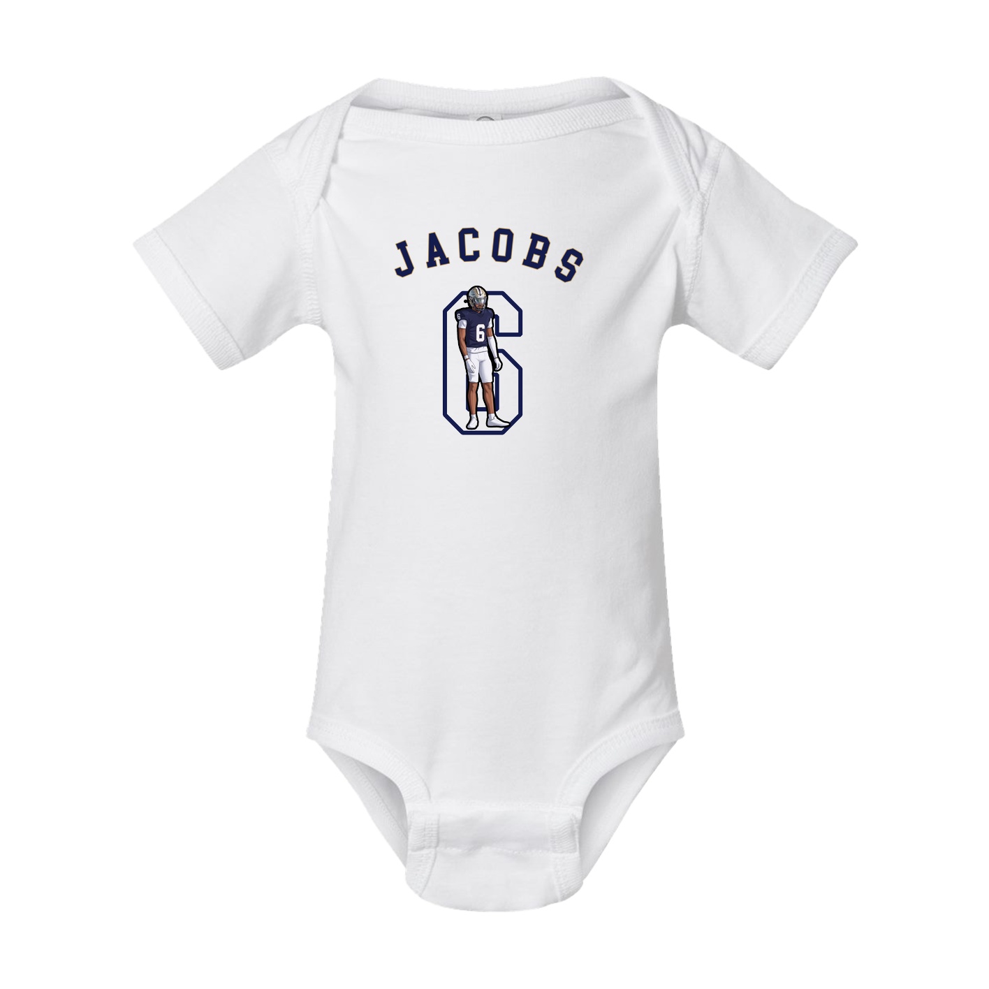 Baby Onesie — Shirsey Arch in White
