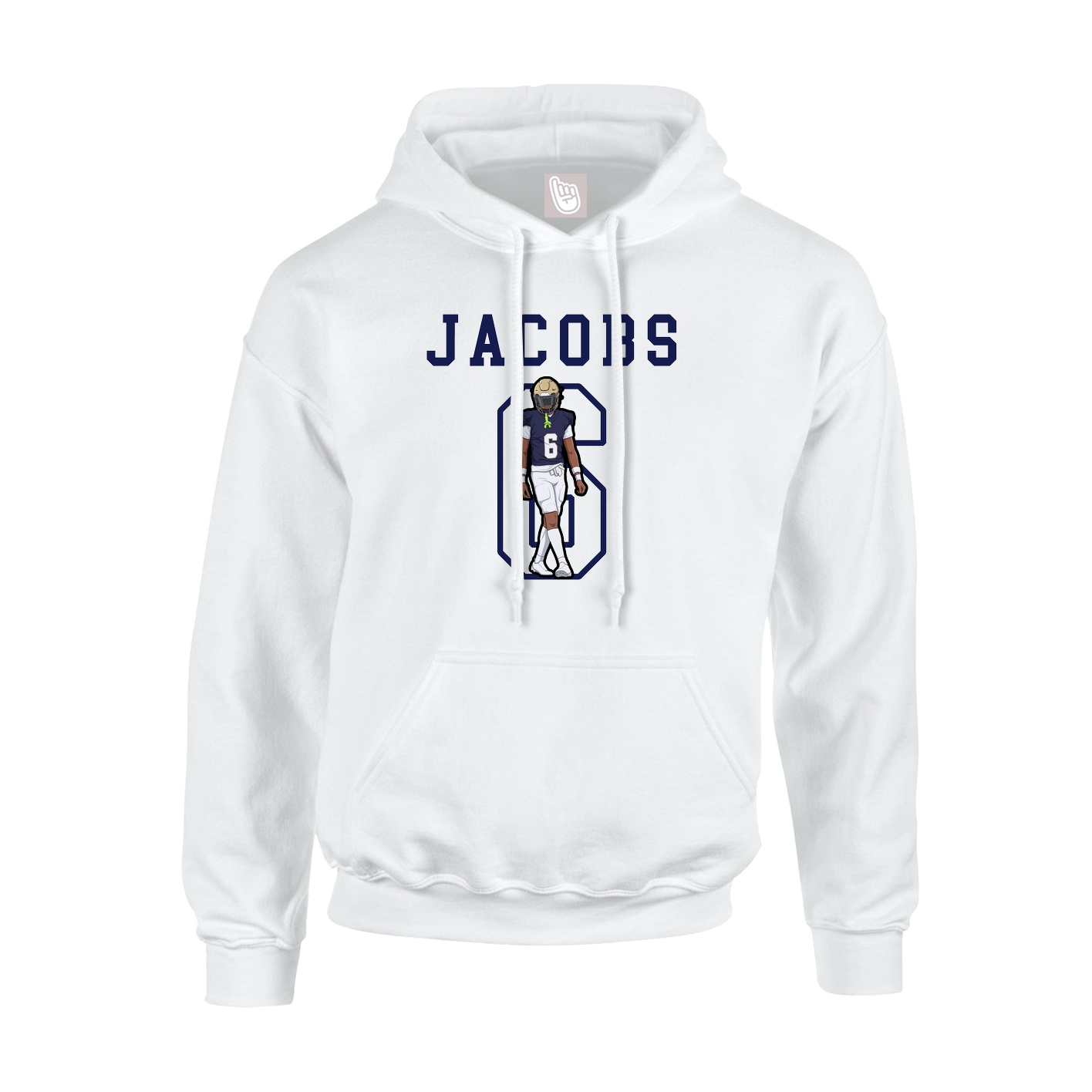 Youth Hoodie — Shirsey in White