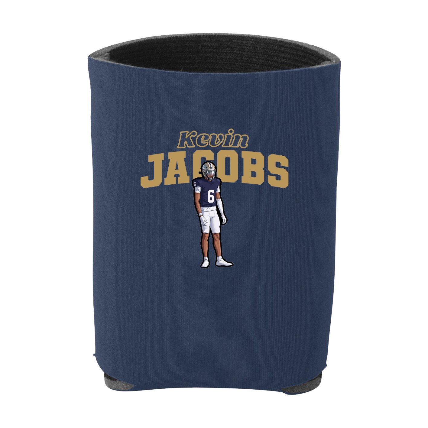 Can Holder — Name Arch in Navy