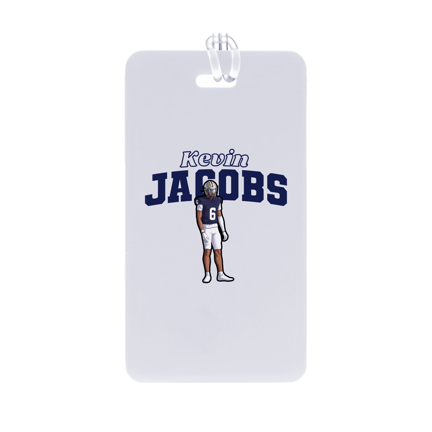 Bag Tag — Name Arch in Classic