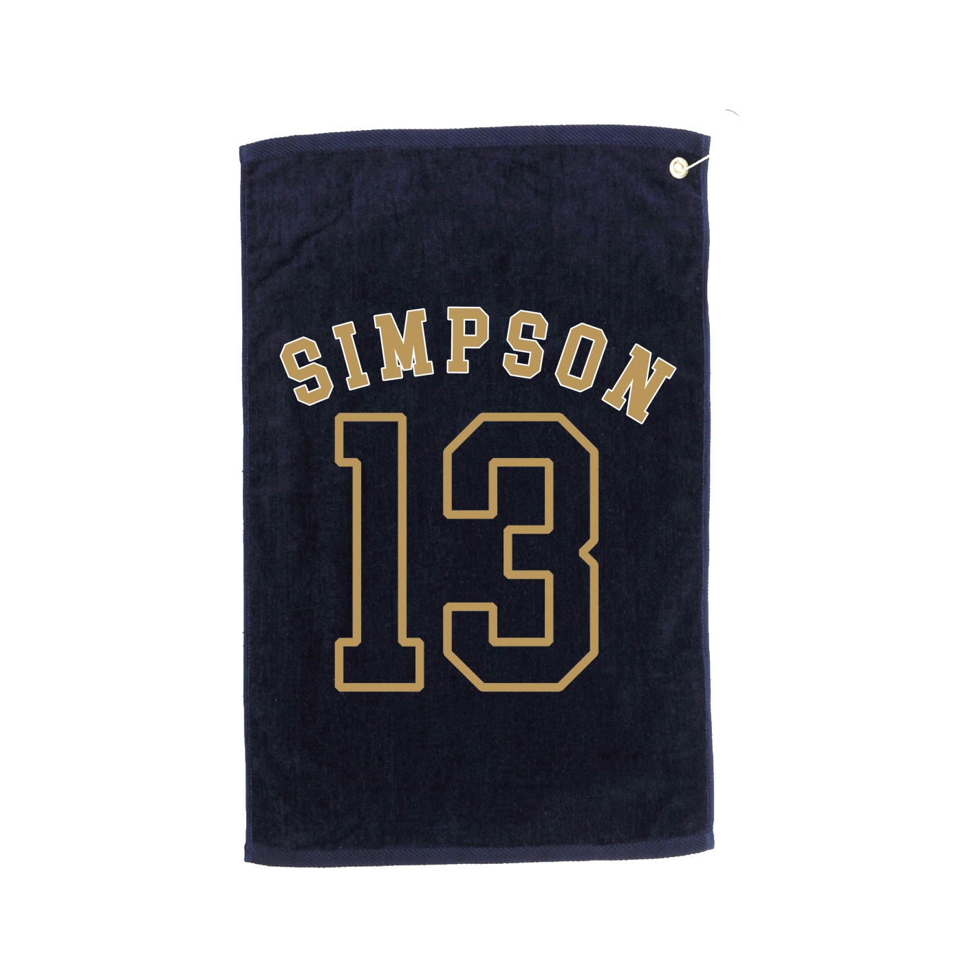 Golf Towel — Shirsey Arch in Navy