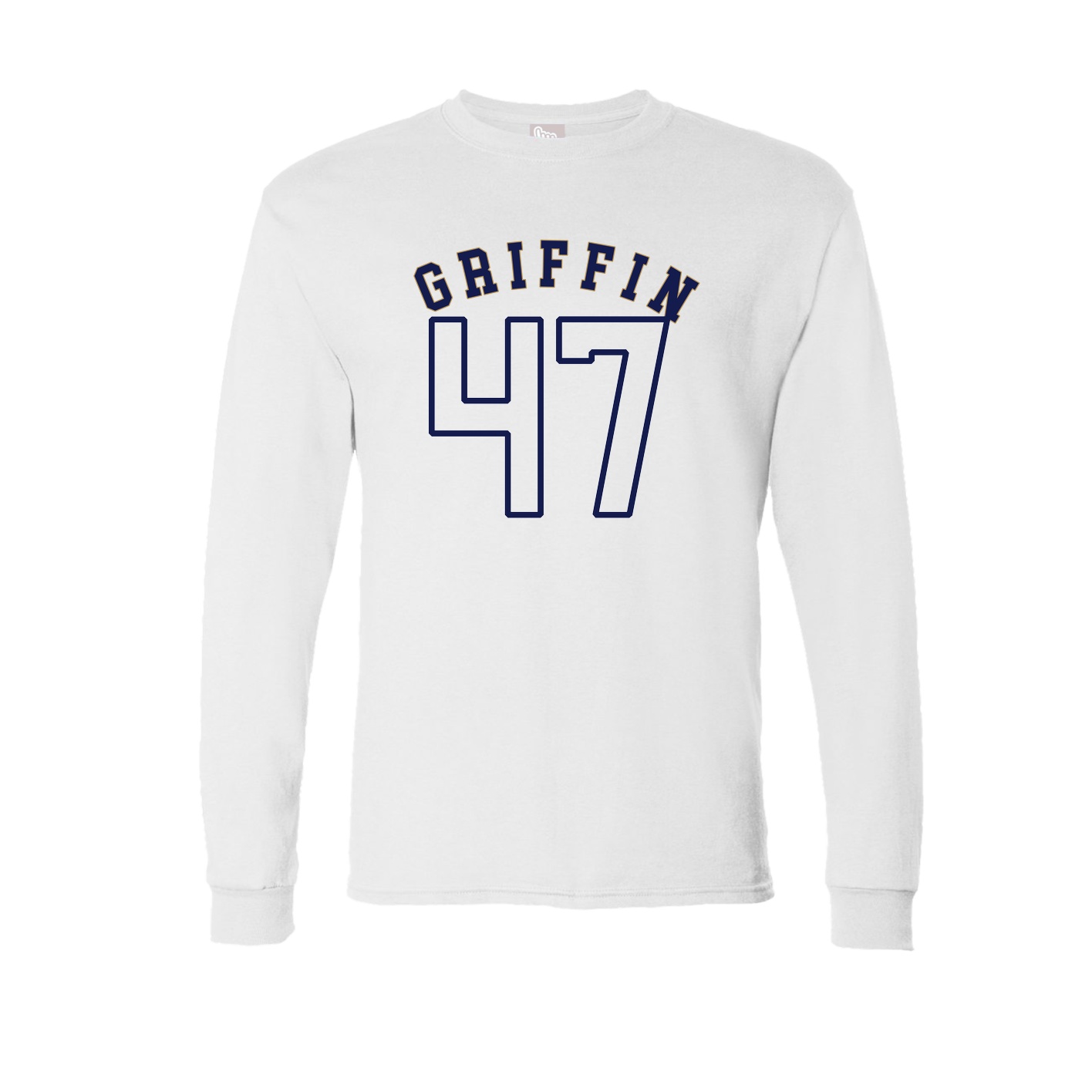 Long Sleeve Tee — Shirsey Arch in White