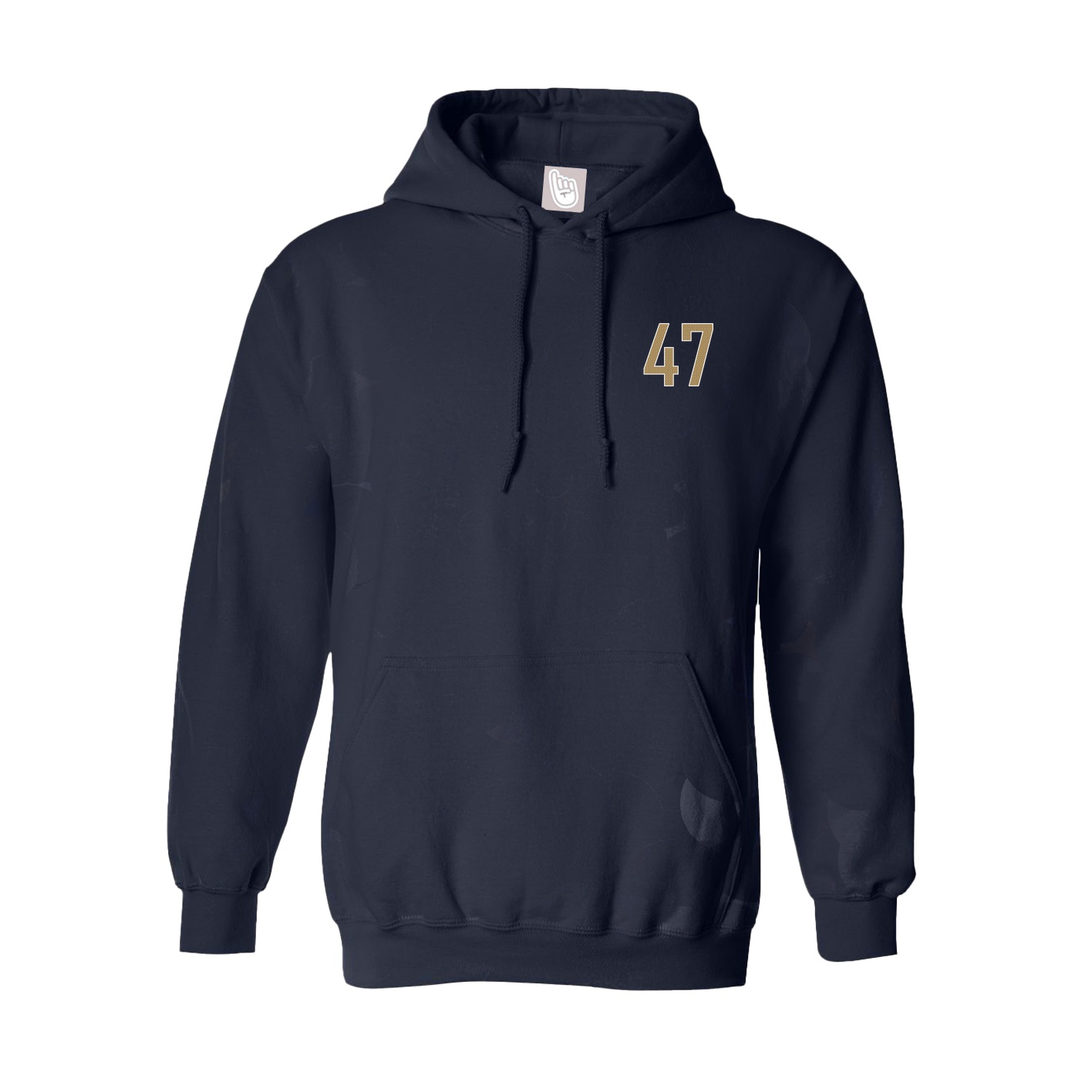 Youth Hoodie — Front Shirsy in Navy