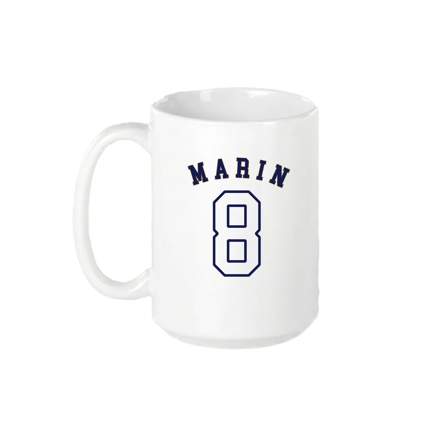 15oz Coffee Mug — Shirsey Arch in White
