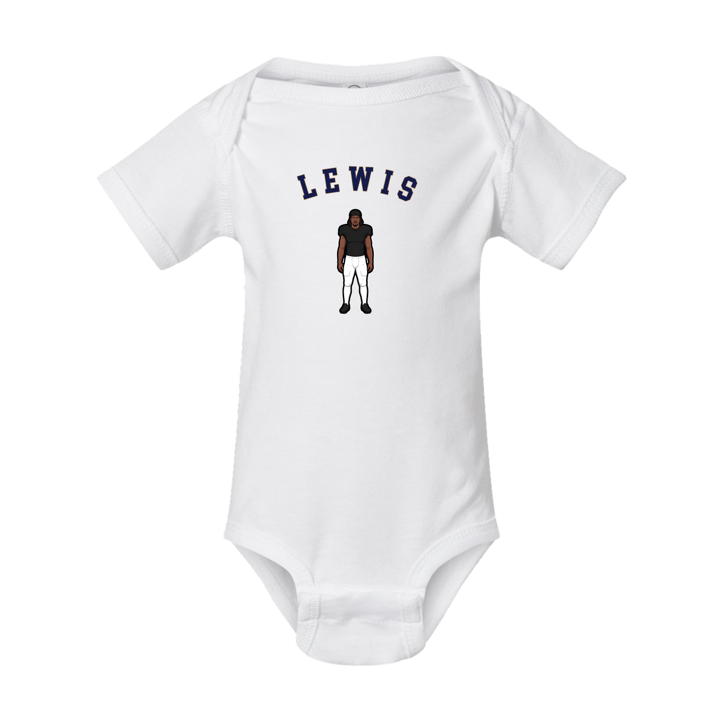 Baby Onesie — Shirsey Arch in White