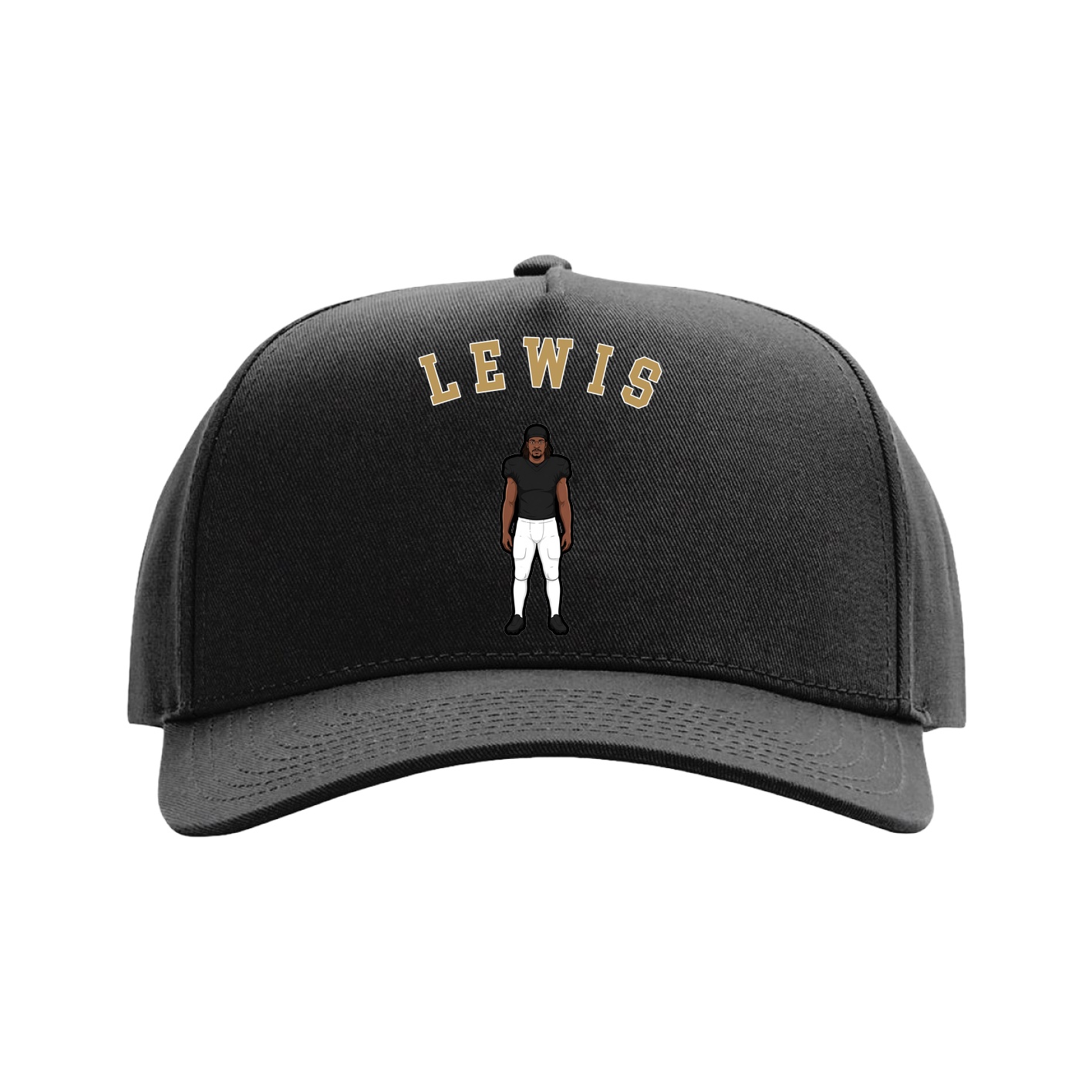 Full Fabric Five-Panel Champ Cap