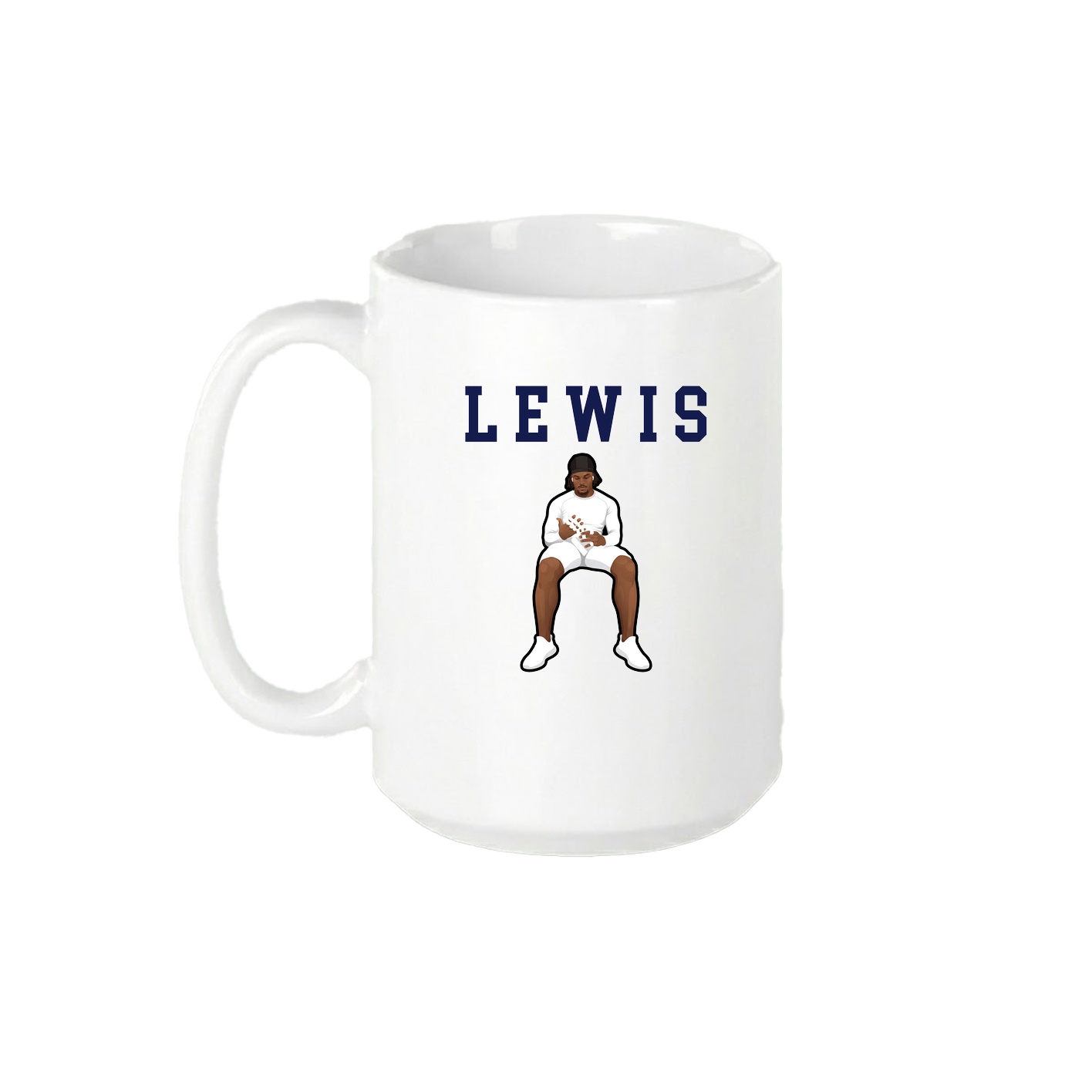 15oz Coffee Mug — Shirsey in White