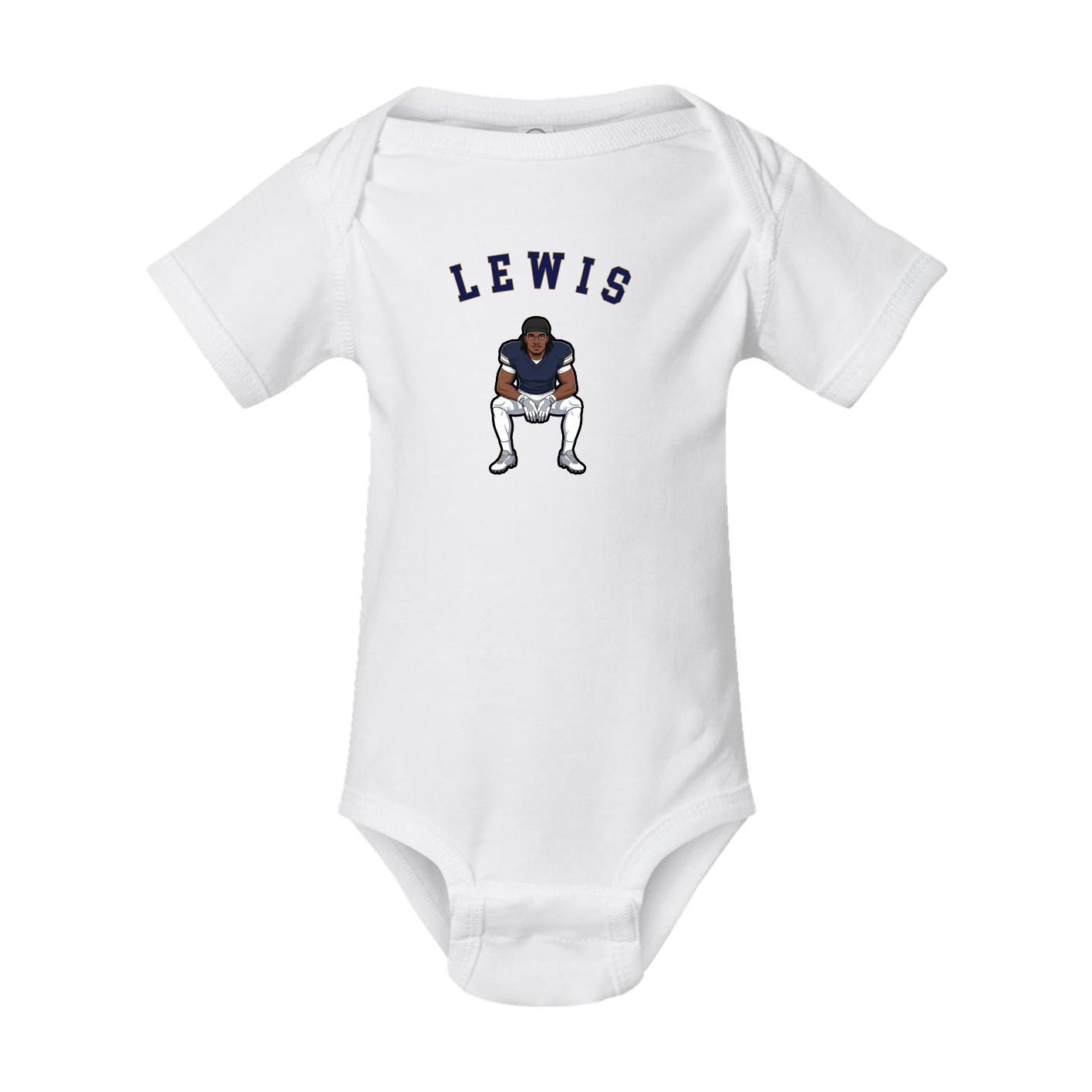 Baby Onesie — Shirsey Arch in White
