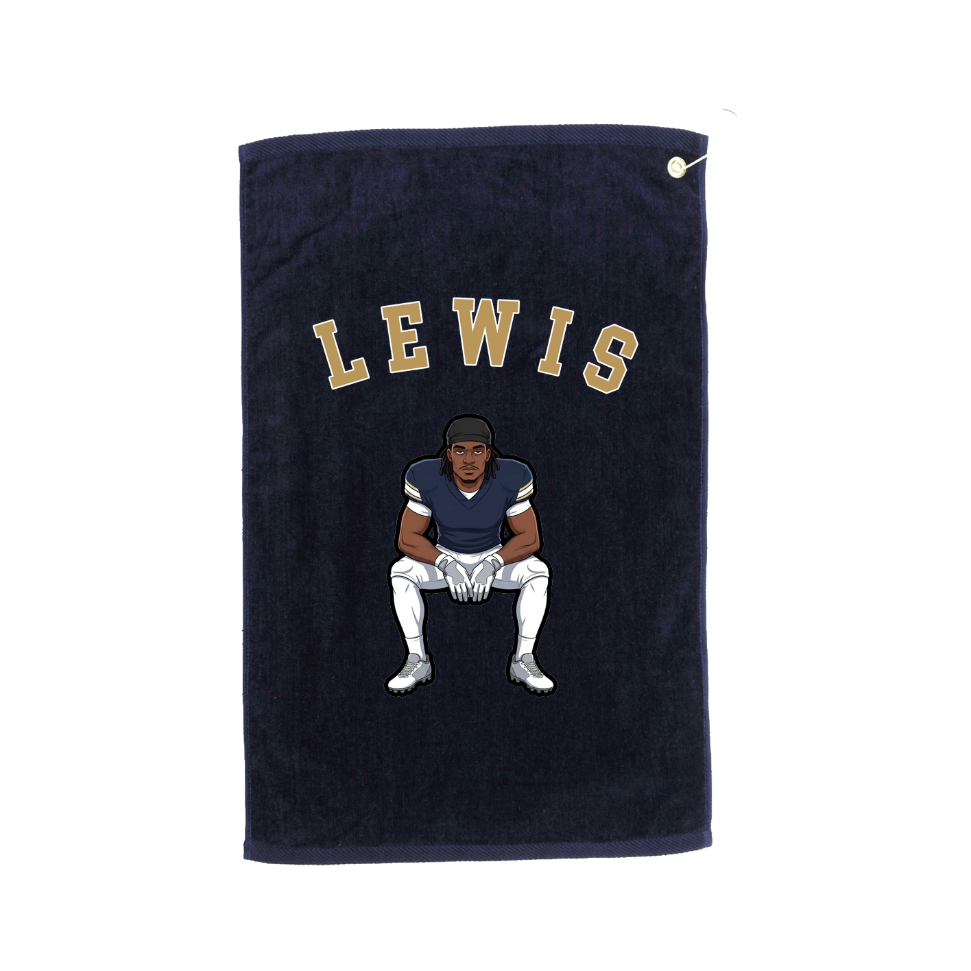 Golf Towel — Shirsey Arch in Navy