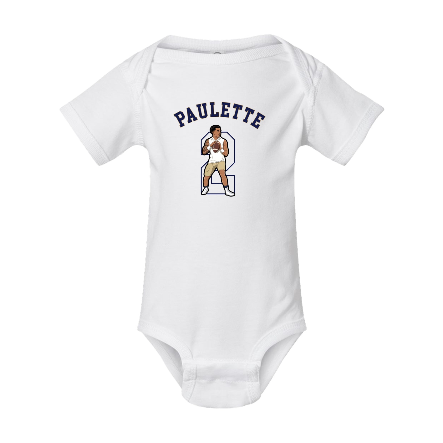 Baby Onesie — Shirsey Arch in White