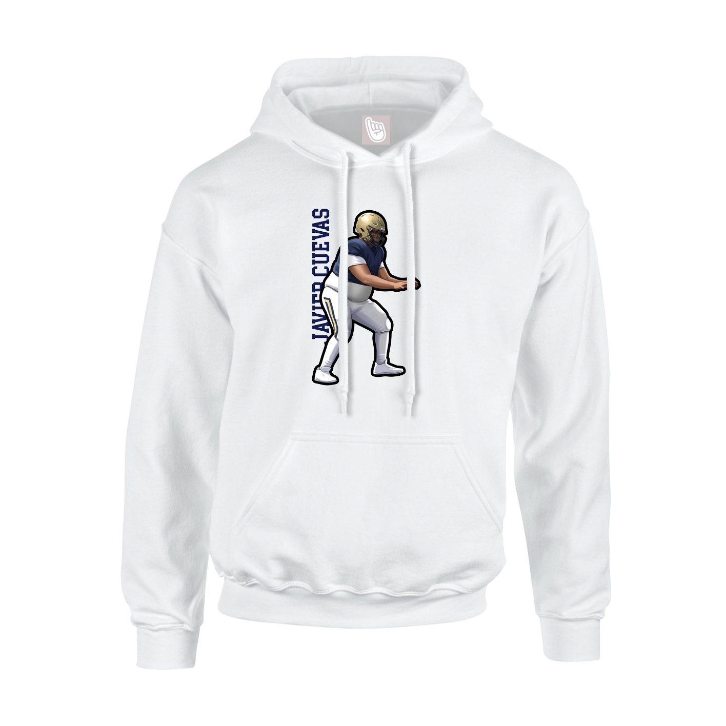 Youth Hoodie — Classic in White