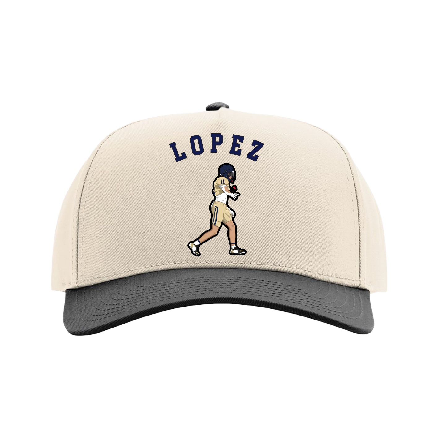 Full Fabric Five-Panel Champ Cap