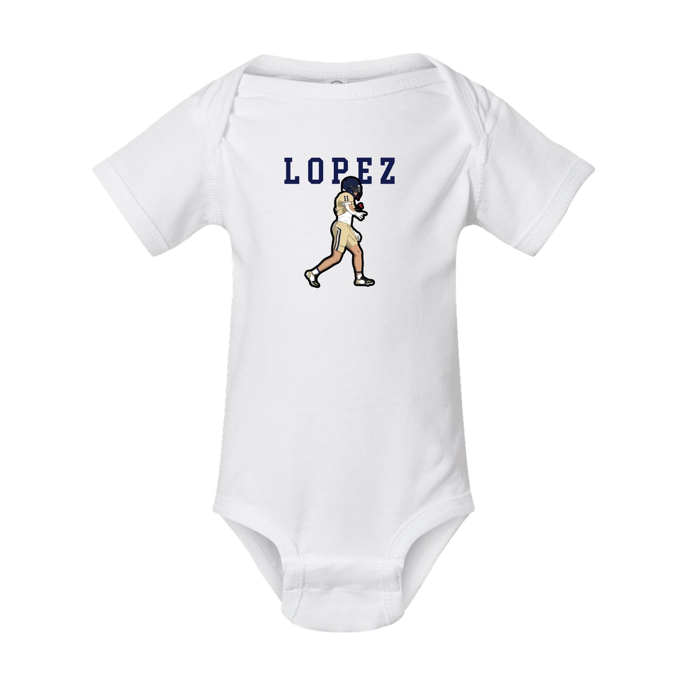 Baby Onesie — Shirsey in White
