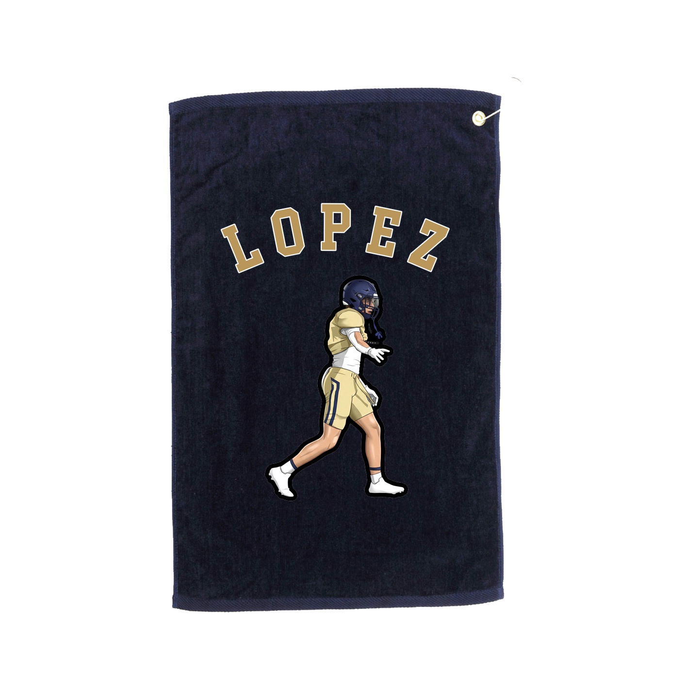 Golf Towel — Shirsey Arch in Navy