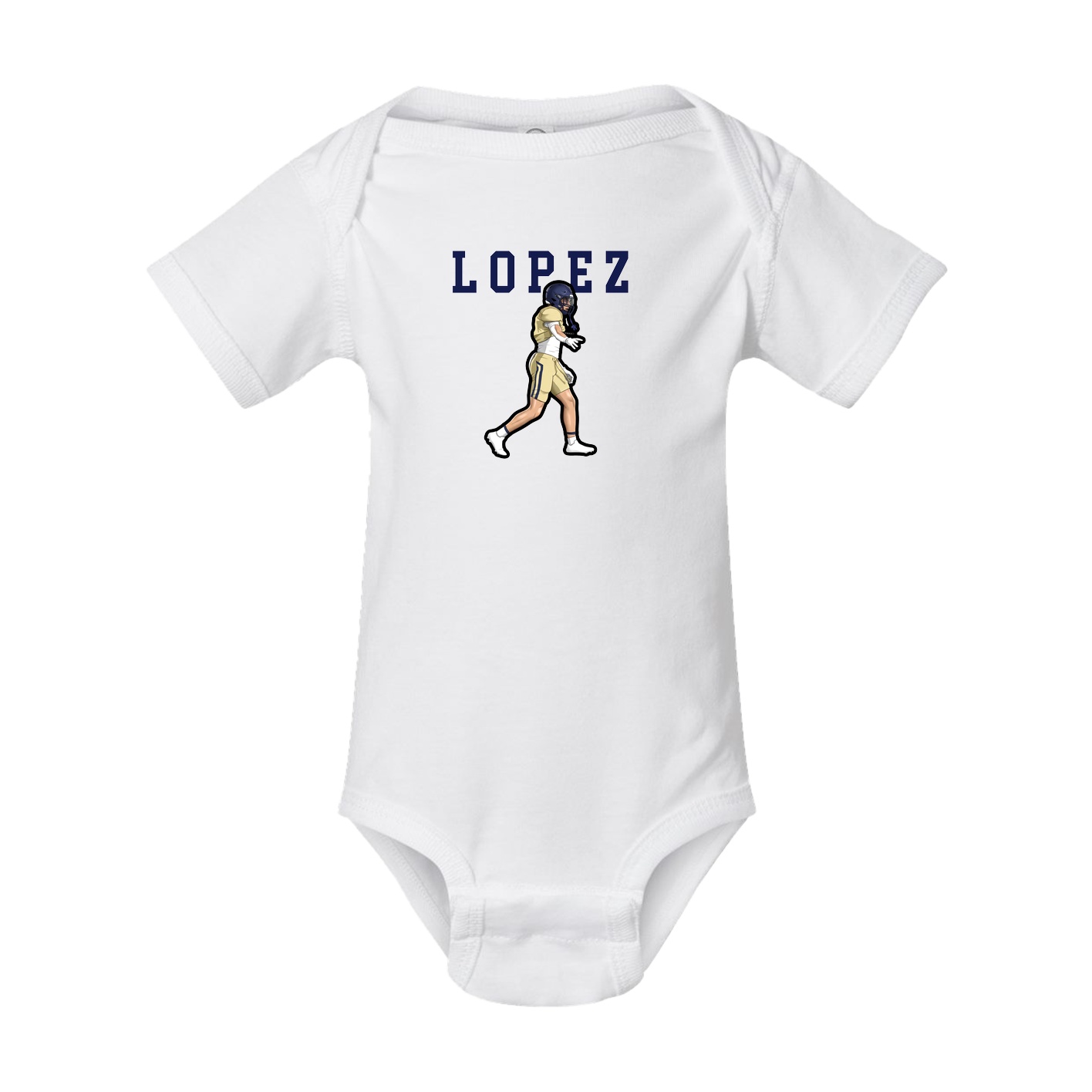 Baby Onesie — Shirsey in White