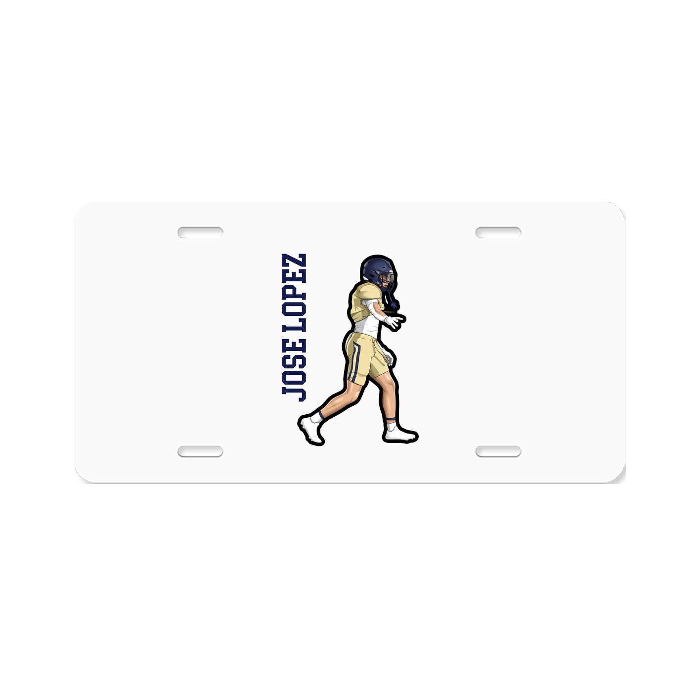 Aluminum License Plate
